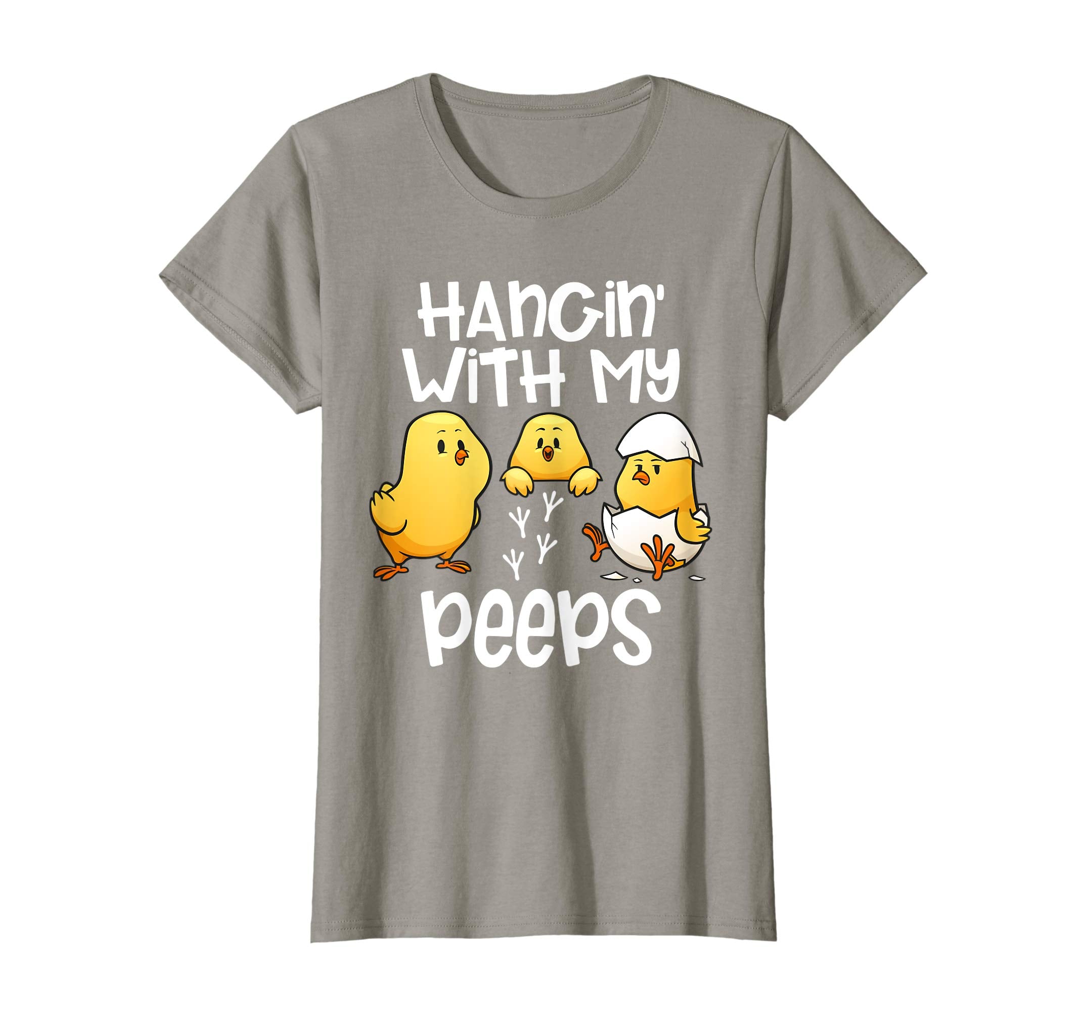 Hanging With My Peeps Happy Easter Kids Boys Girls T Shirt