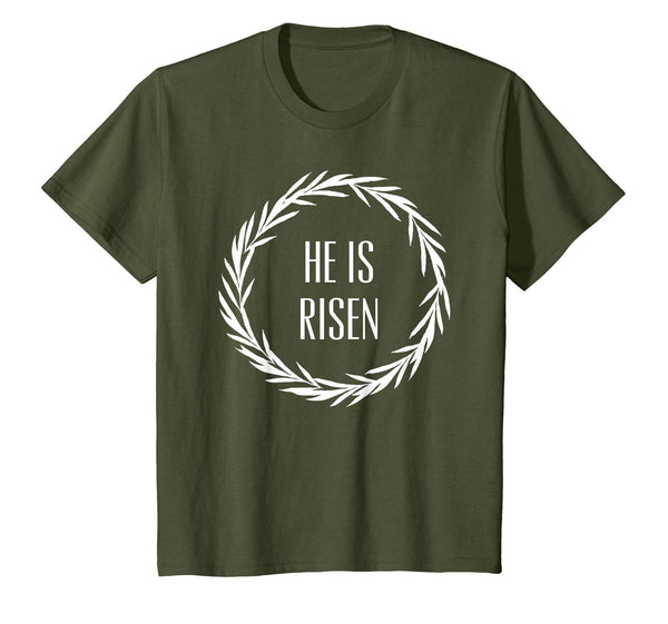 He is Risen Jesus Easter Religious Church T shirt