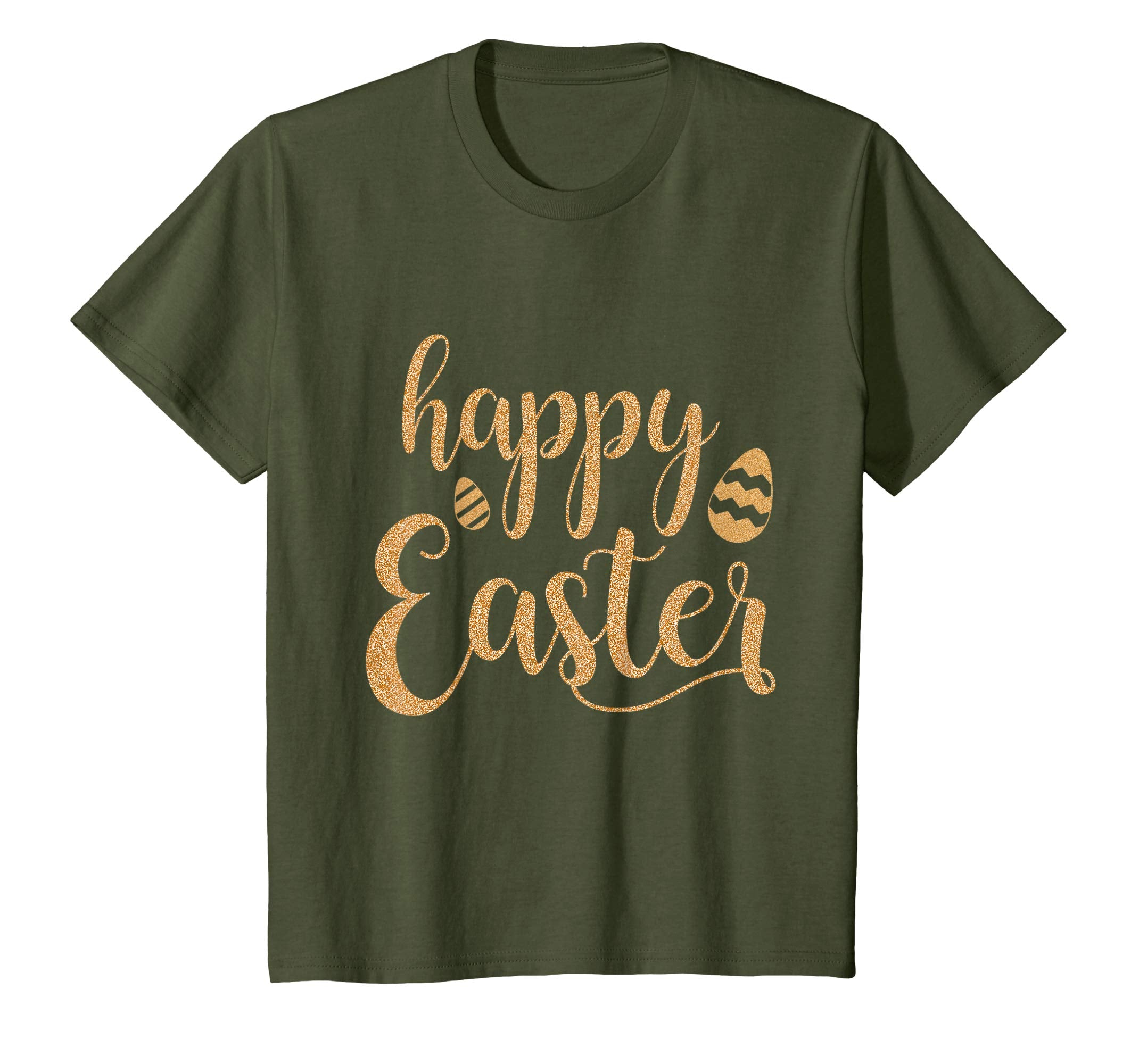 Golden Happy Easter T-Shirt