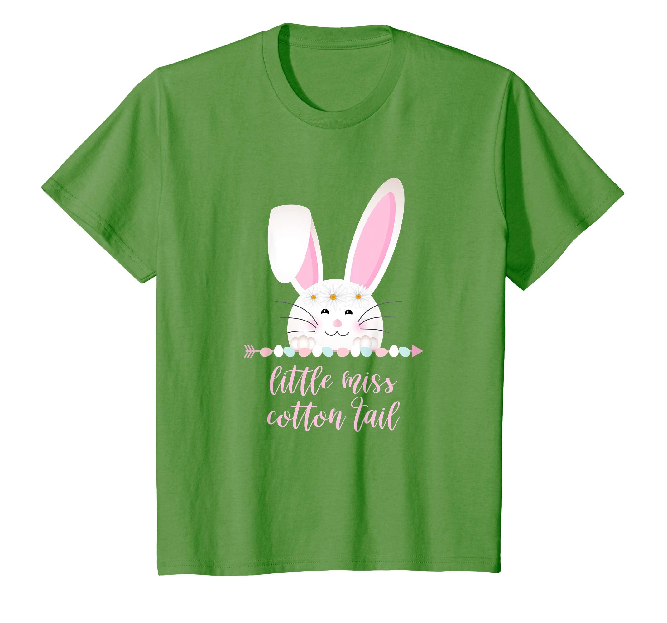 Cute Easter Bunny T-Shirt Little Miss Cotton Tail Rabbit