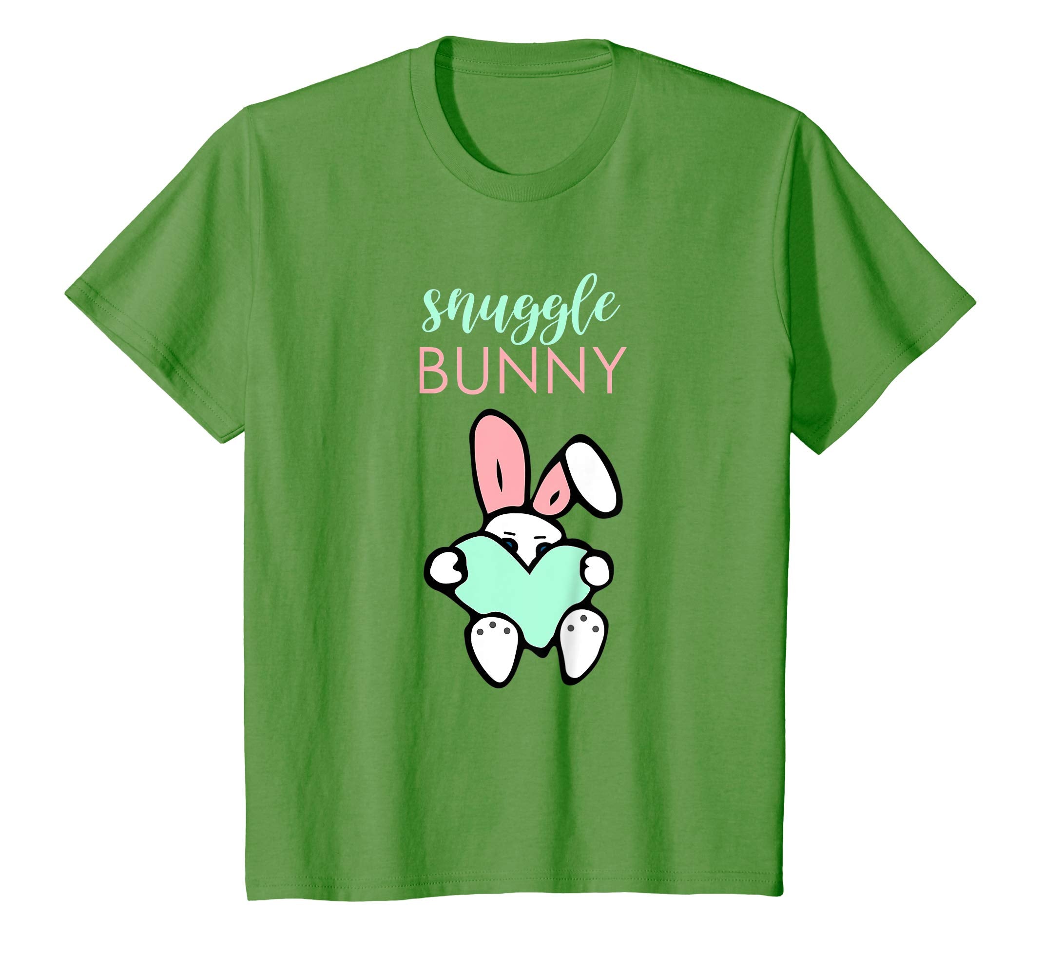 Cute Easter Rabbit Snuggle Bunny T-Shirt Bunny Heart Gift