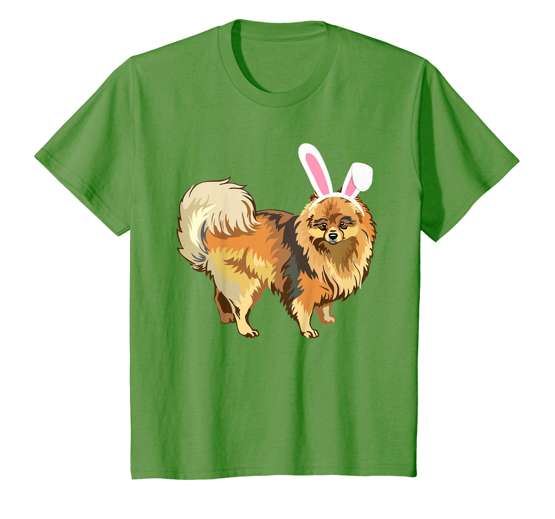 Greyhound Dog With Bunny Rabbit Hat Easter Happy Day Shirt