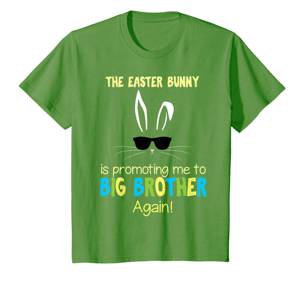 Kids Easter Bunny Promoting Big Brother Again Sibling Son T-Shirt