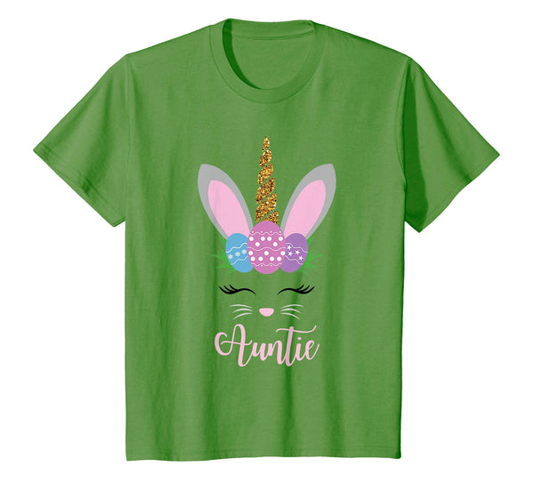 Auntie Easter Bunny Unicorn Funny T-Shirt Cute Bunnies Gift