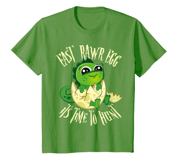 East-RAWR Egg It's Time To Hunt Easter Dinosaur Shirt