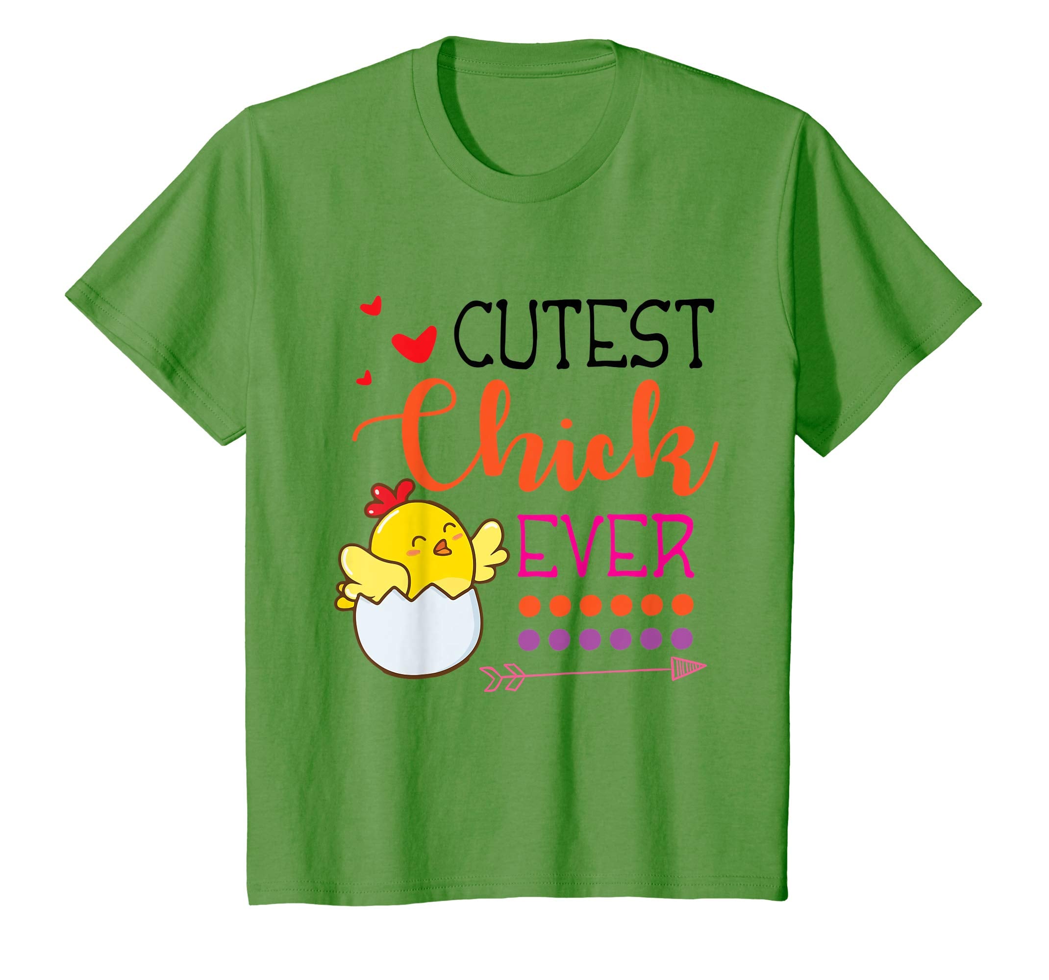 Hearts Arrow Cutest Chick Ever Happy Easter Day Lover Shirt