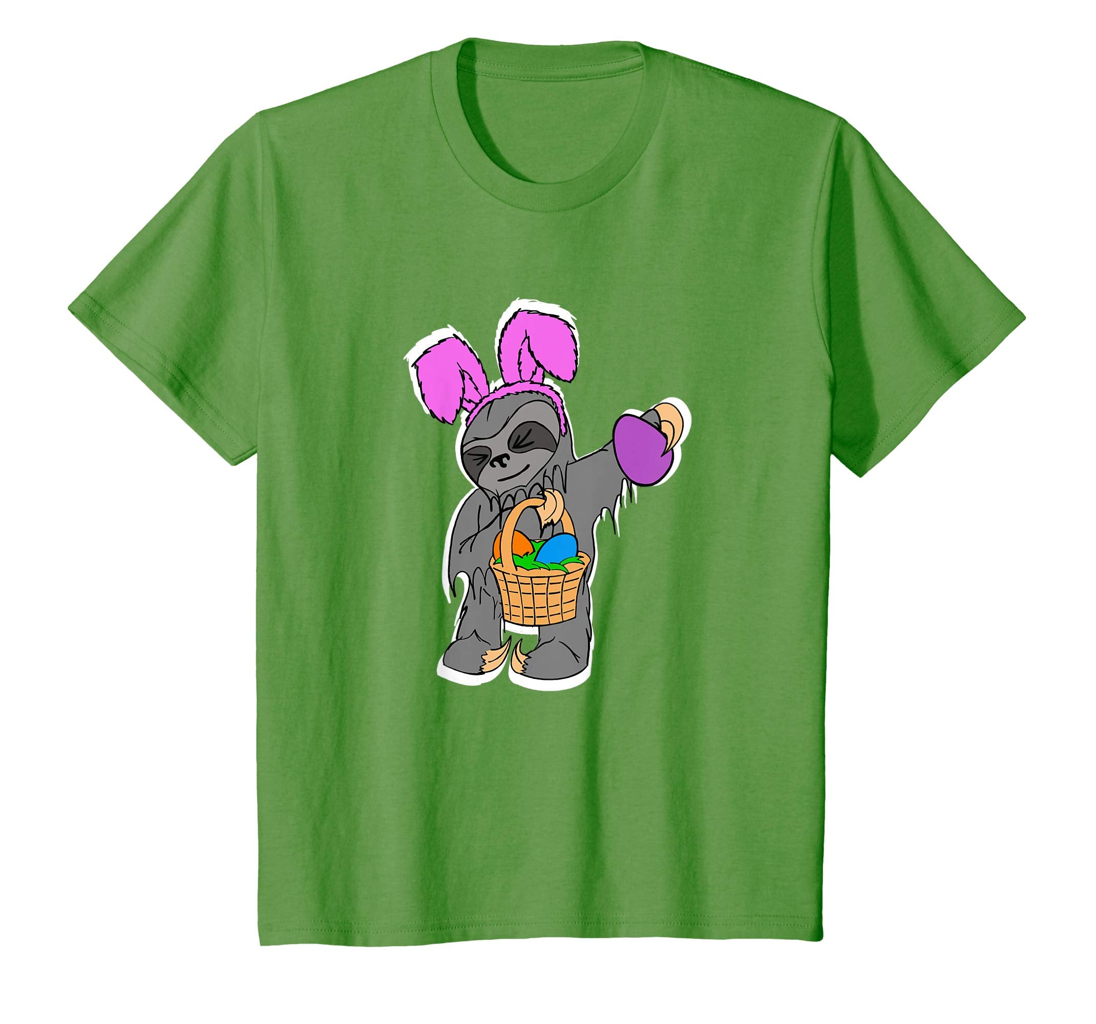 Funny Sloth Shirt Cute Easter Basket Gift Idea