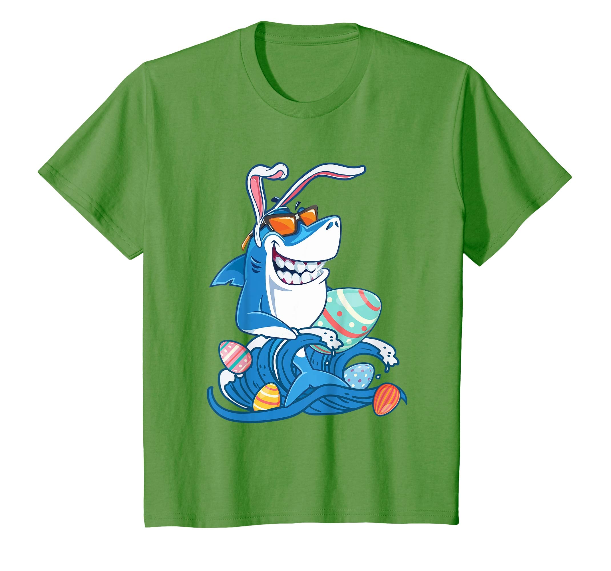 Bunny Shark With Eggs Shirt Gift For Easter Day 2019