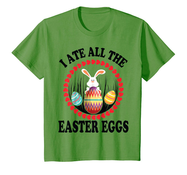 Bunny Rabbit &amp; Easter Eggs Shirt I Ate All The Easter Eggs