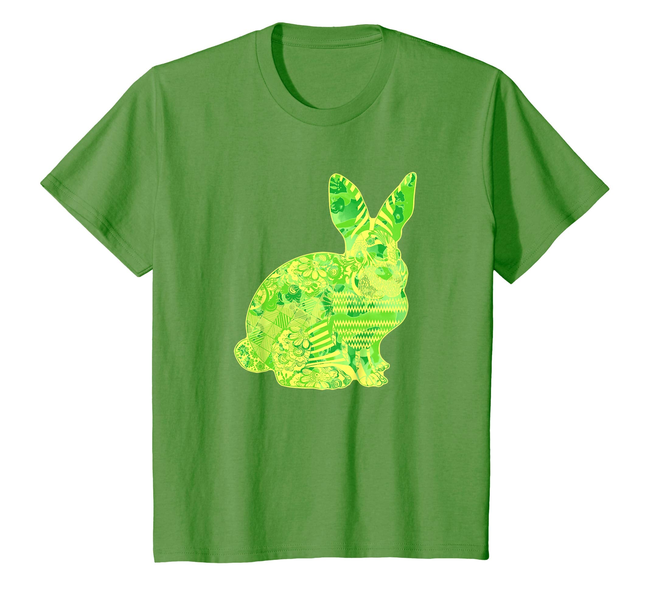 Artistic Ethno EASTER BUNNY Silhouette 3 - Fun T-Shirt