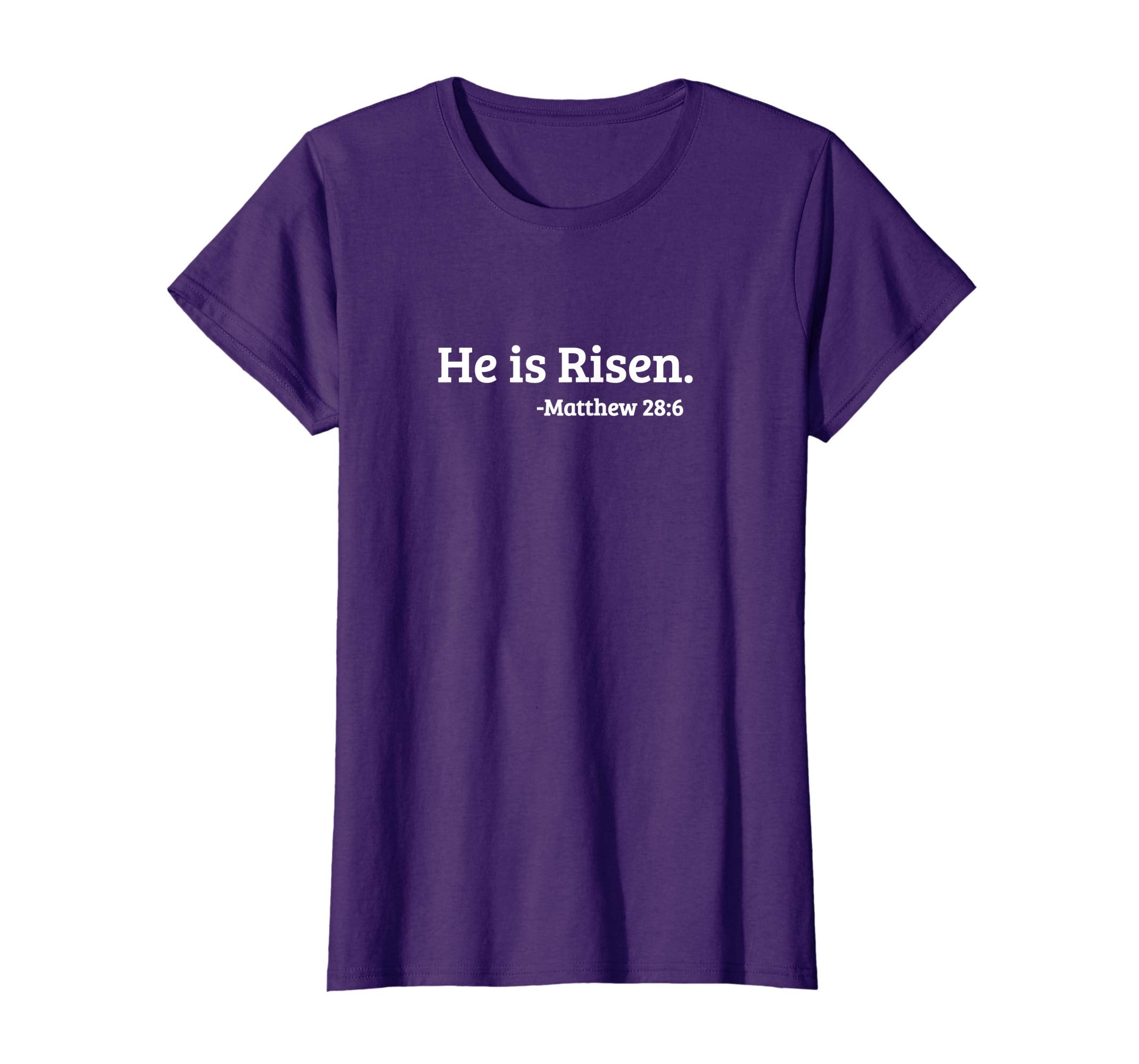 He is Risen. Matthew 28:6 Easter Resurrection T-Shirt