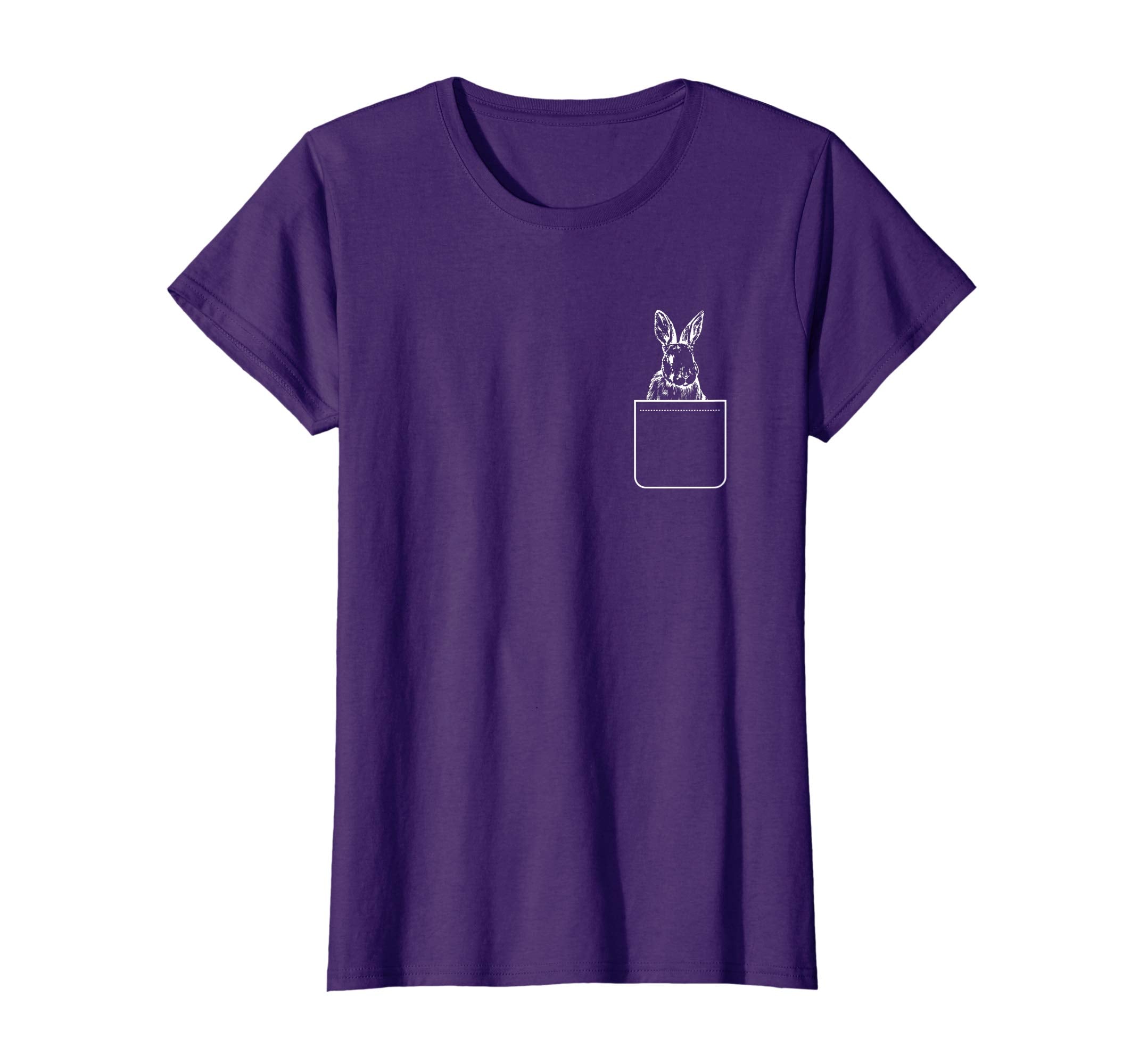 Bunny In Your Pocket Animal Easter Rabbit Kids Tshirt