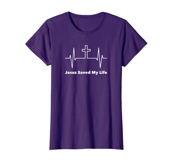 Jesus Saved My Life TShirt God Faith Christian Easter