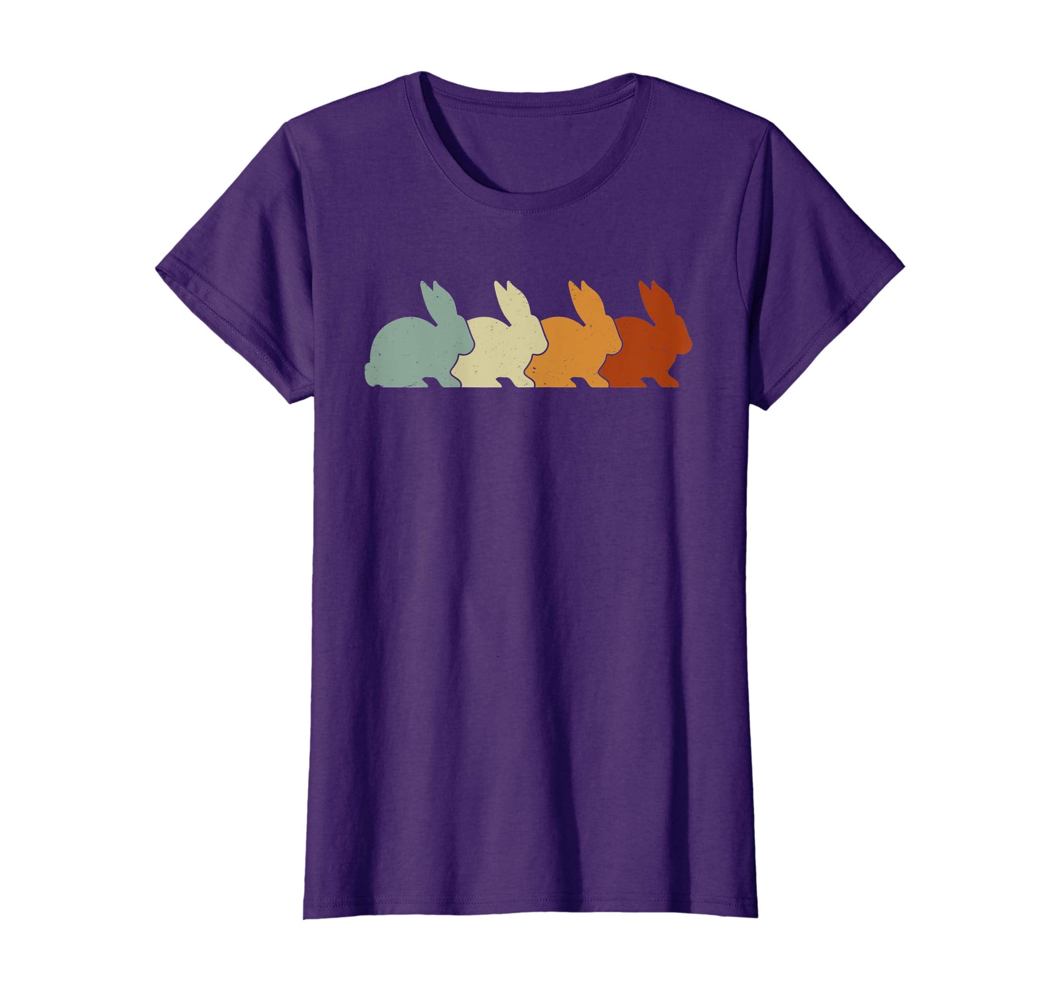 Vintage Bunny Rabbit Shirts Happy Easter Gifts Adults Kids
