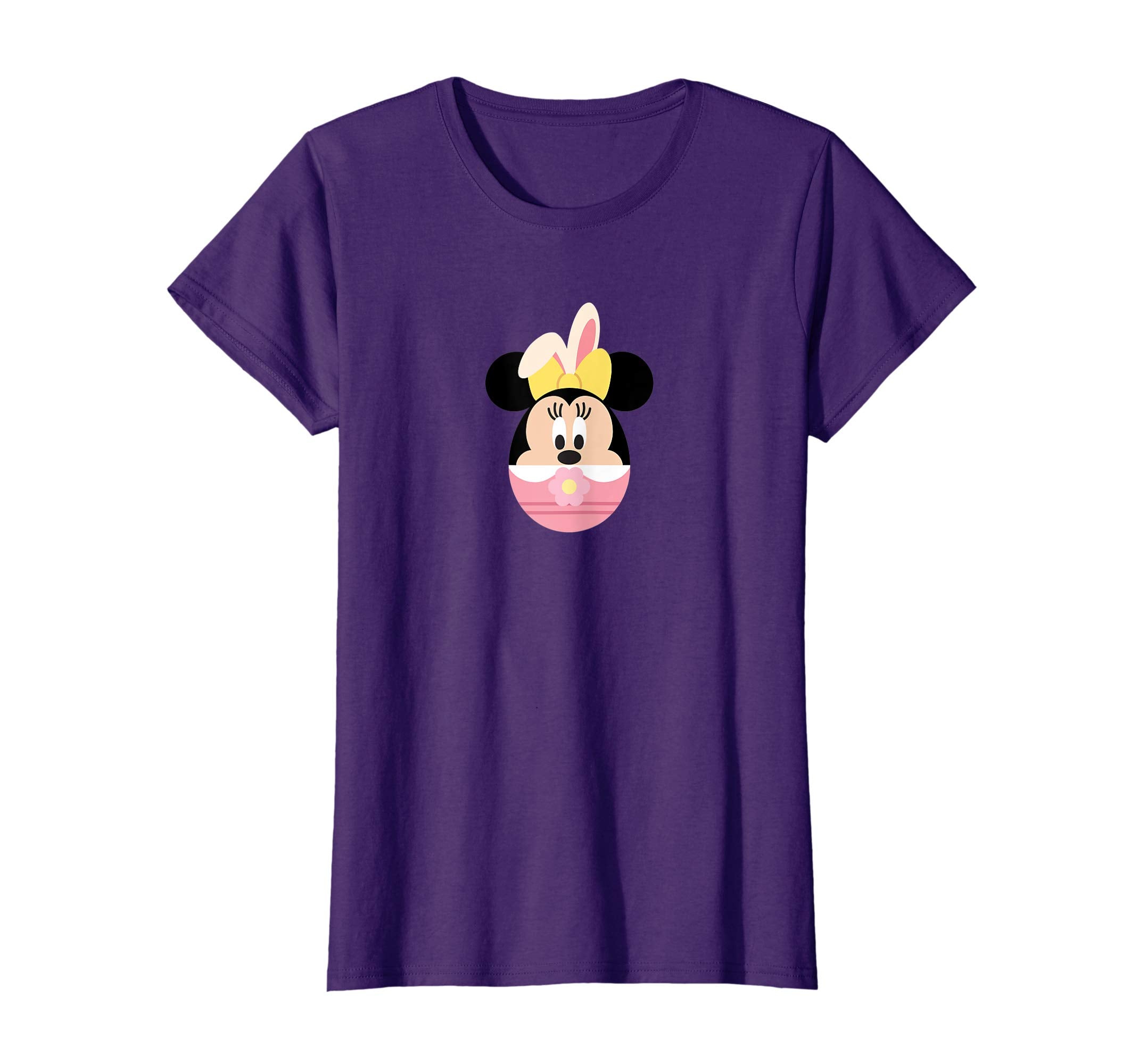 Disney Minnie Mouse Bunny Ears Pink Easter Egg T-Shirt