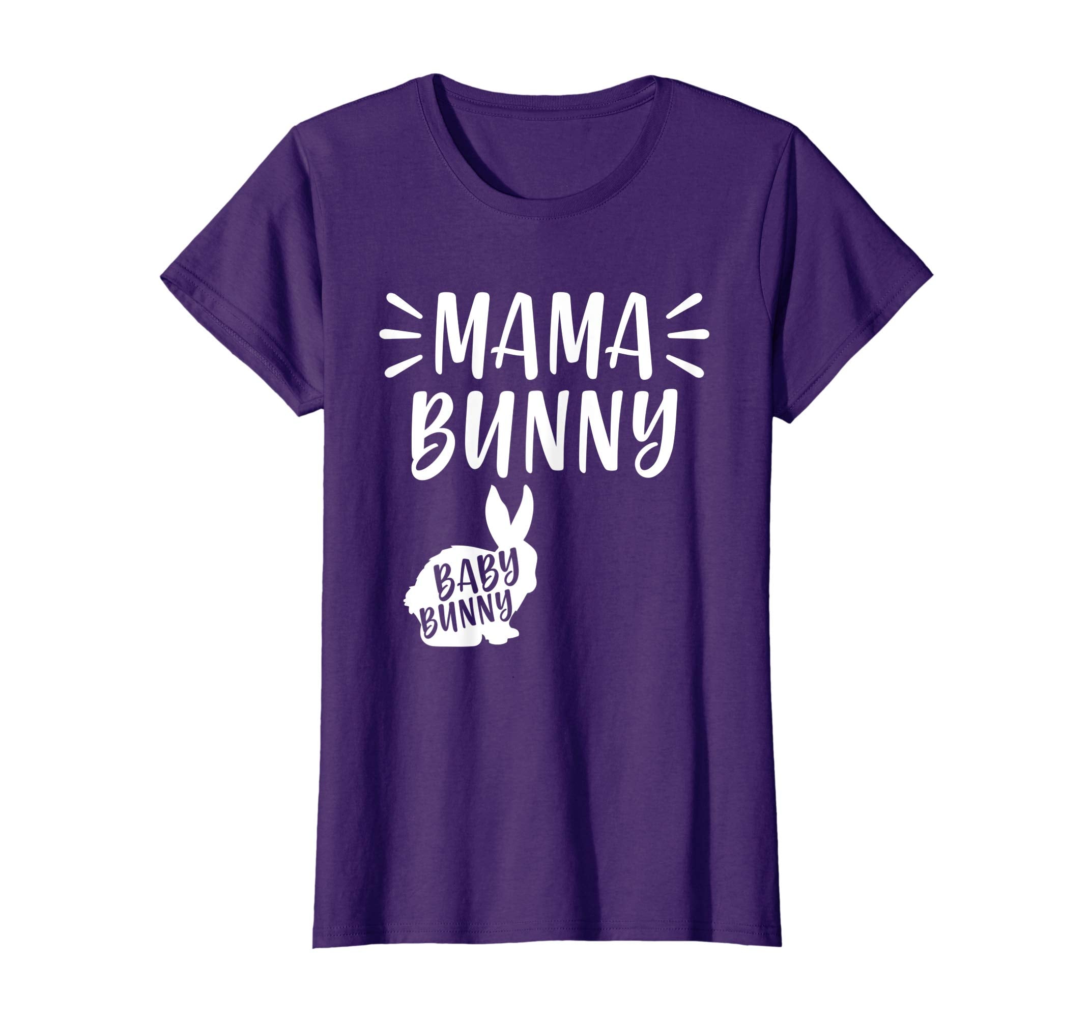 Womens Mama Bunny Funny Bunnies Lovers Easter Women Shirt