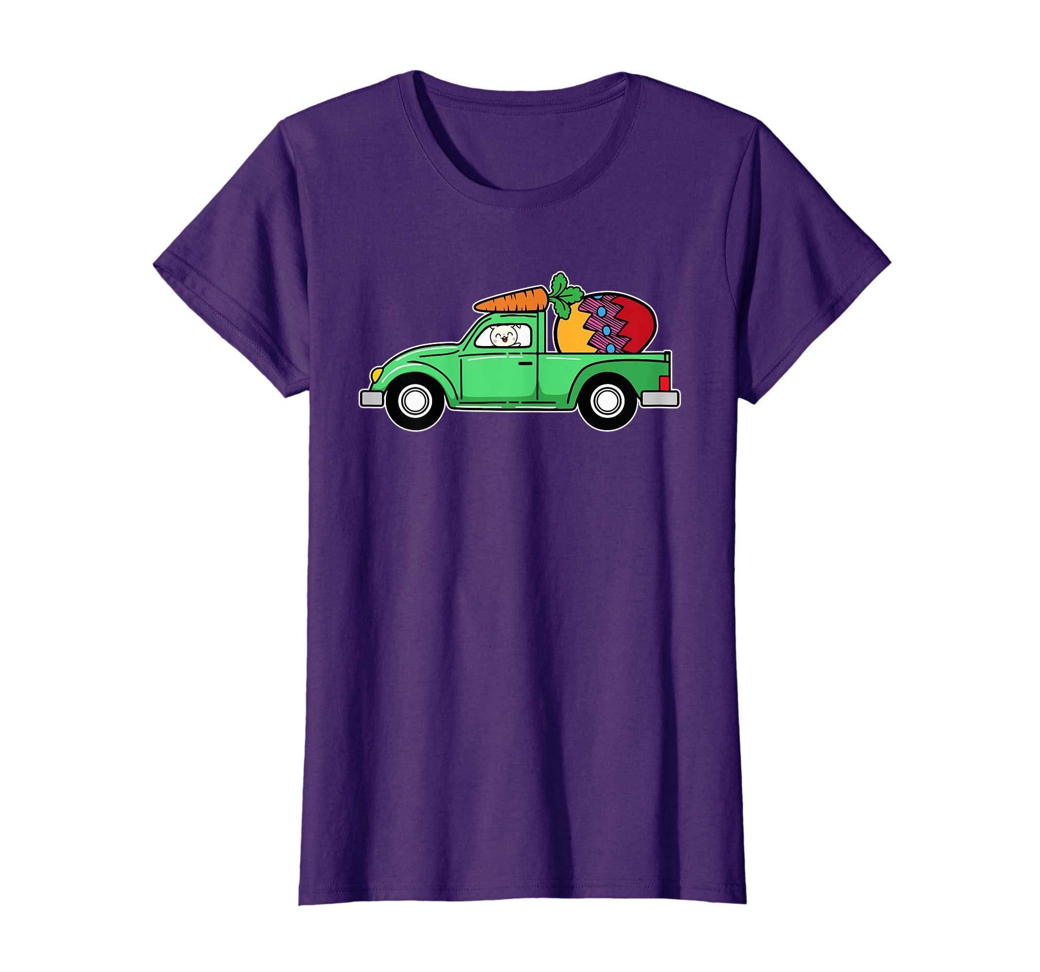 Easter Egg Carrot In A Pick Up Truck T Shirt Easter Bunny
