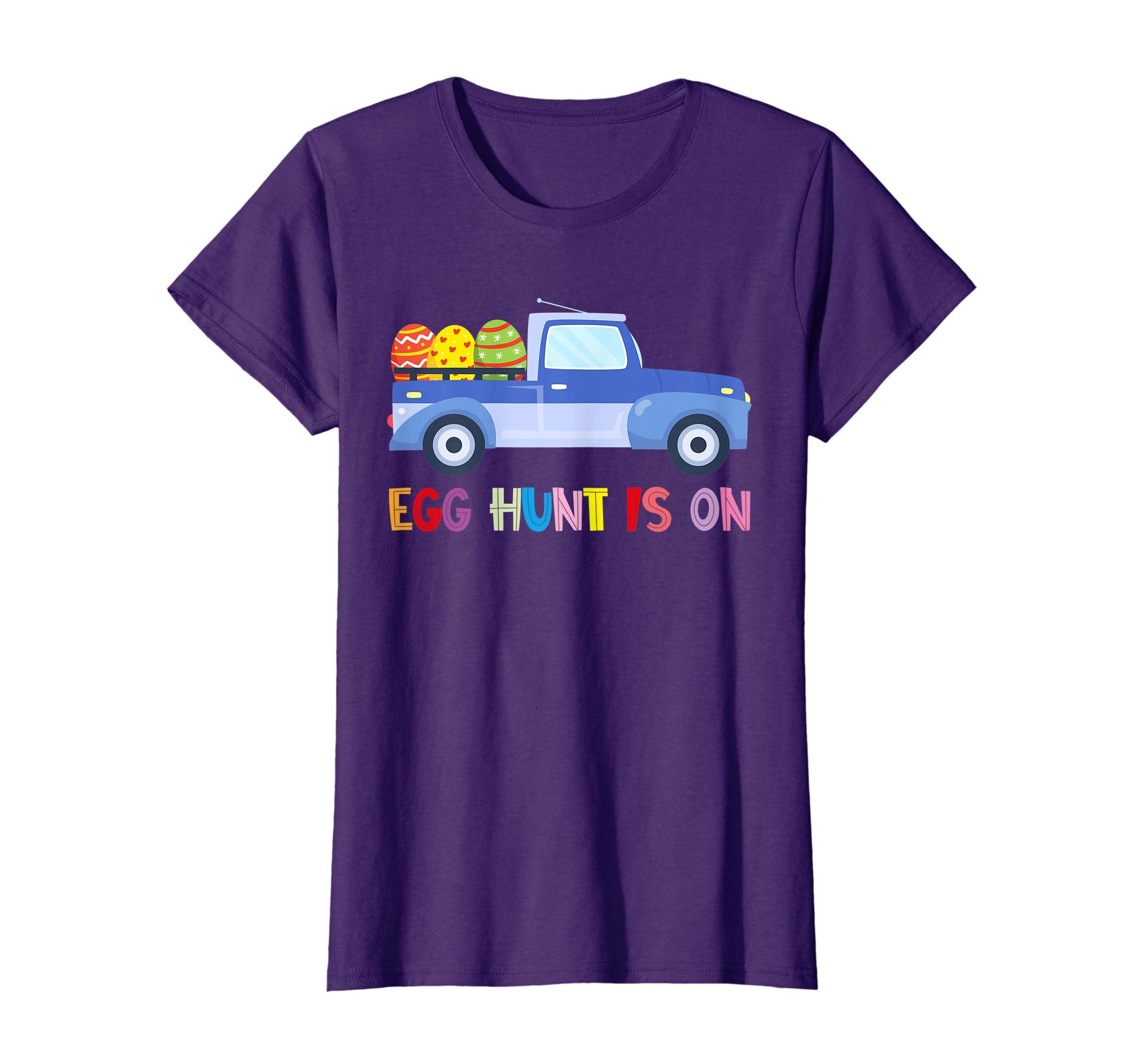 Happy Easter Truck Egg Hunt Is On Kids Boys Girls Shirt Gift