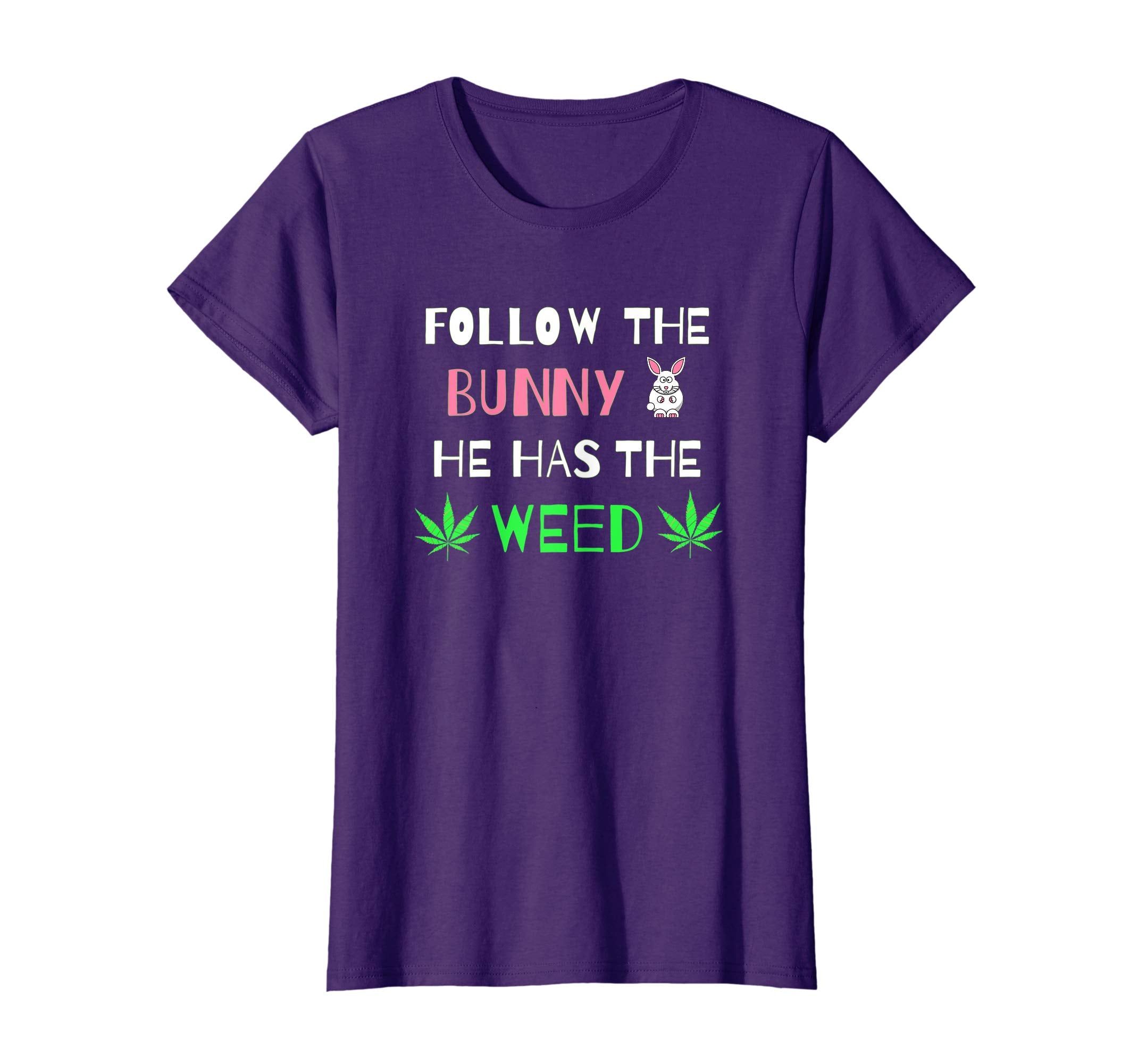 Marijuana Easter Bunny T-Shirt | Weed and Cannabis 420
