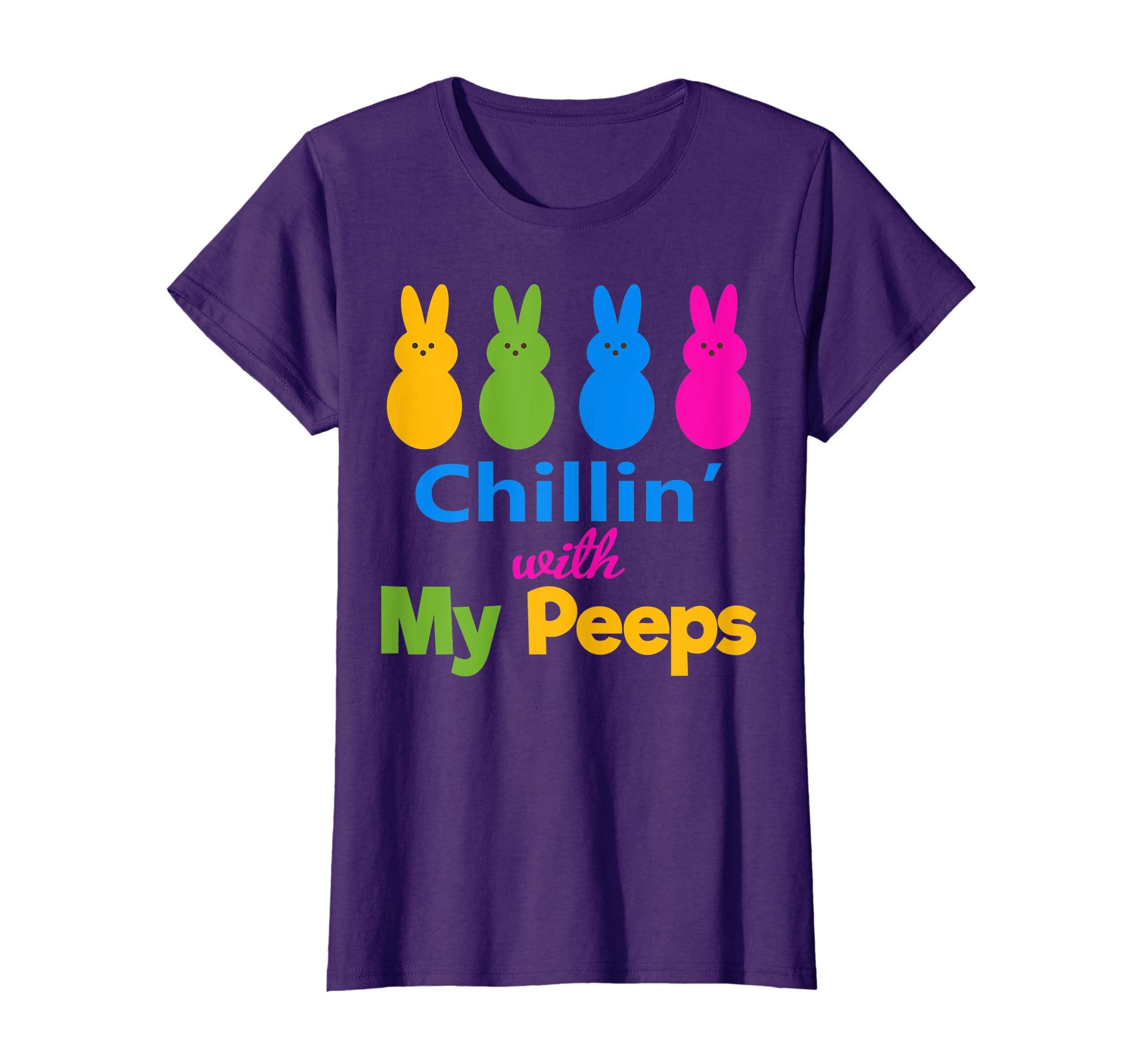 Cute Chillin With My Peeps- Easter Bunny Shirts