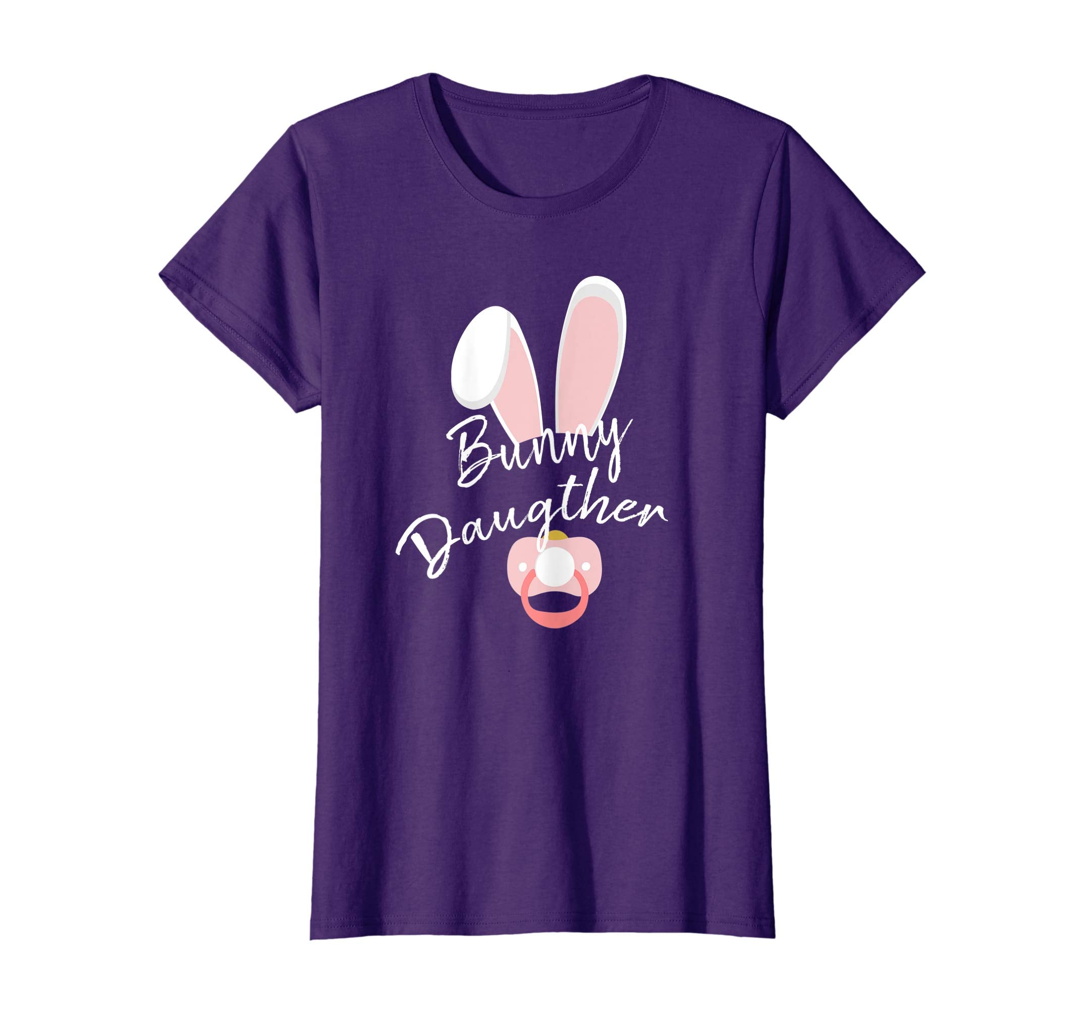 Easter Bunny Daughter Tshirt Rabbit Baby Nipple Tee for Girl