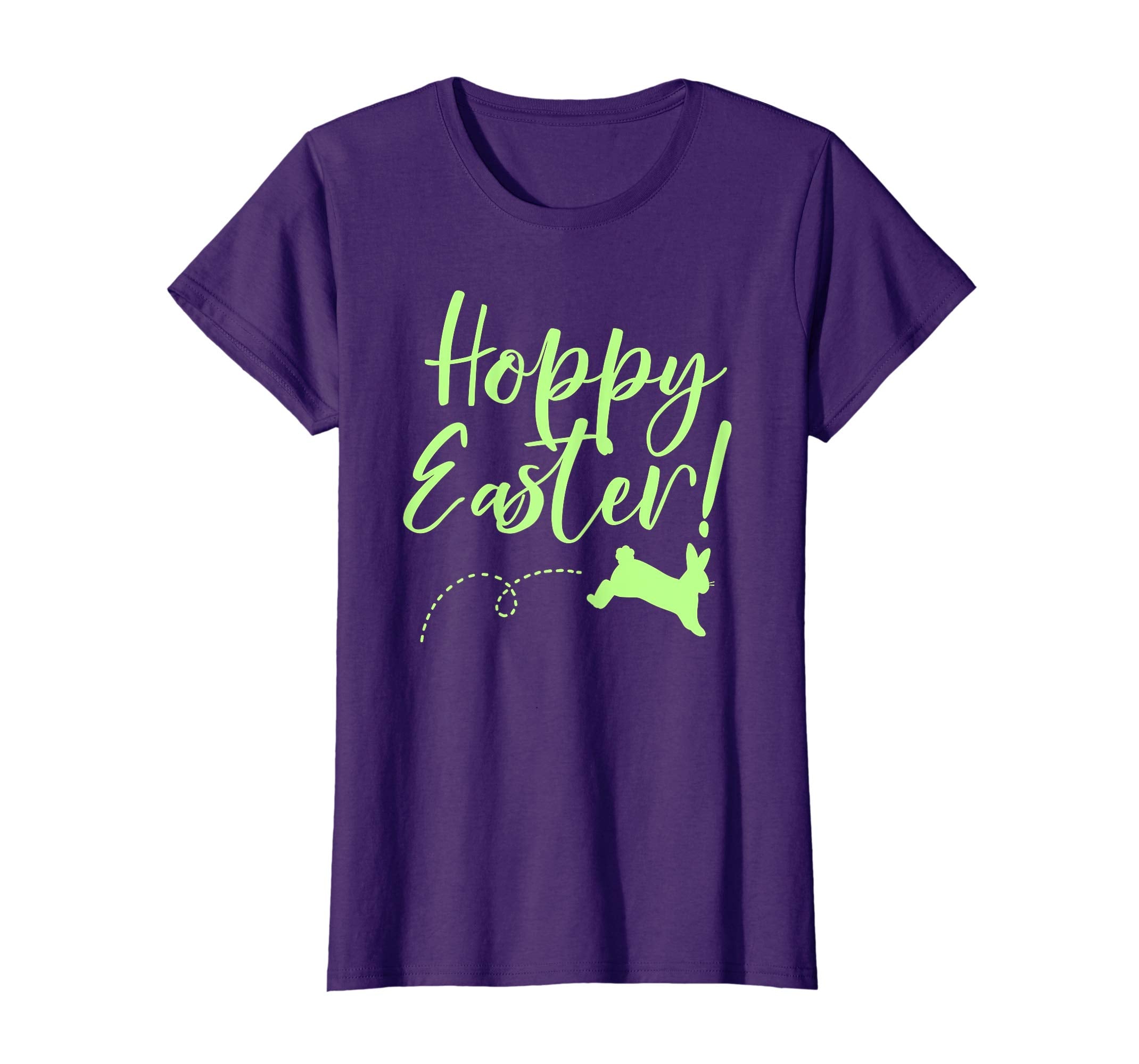 Hoppy Easter T-shirt with Hopping Bunny Rabbit