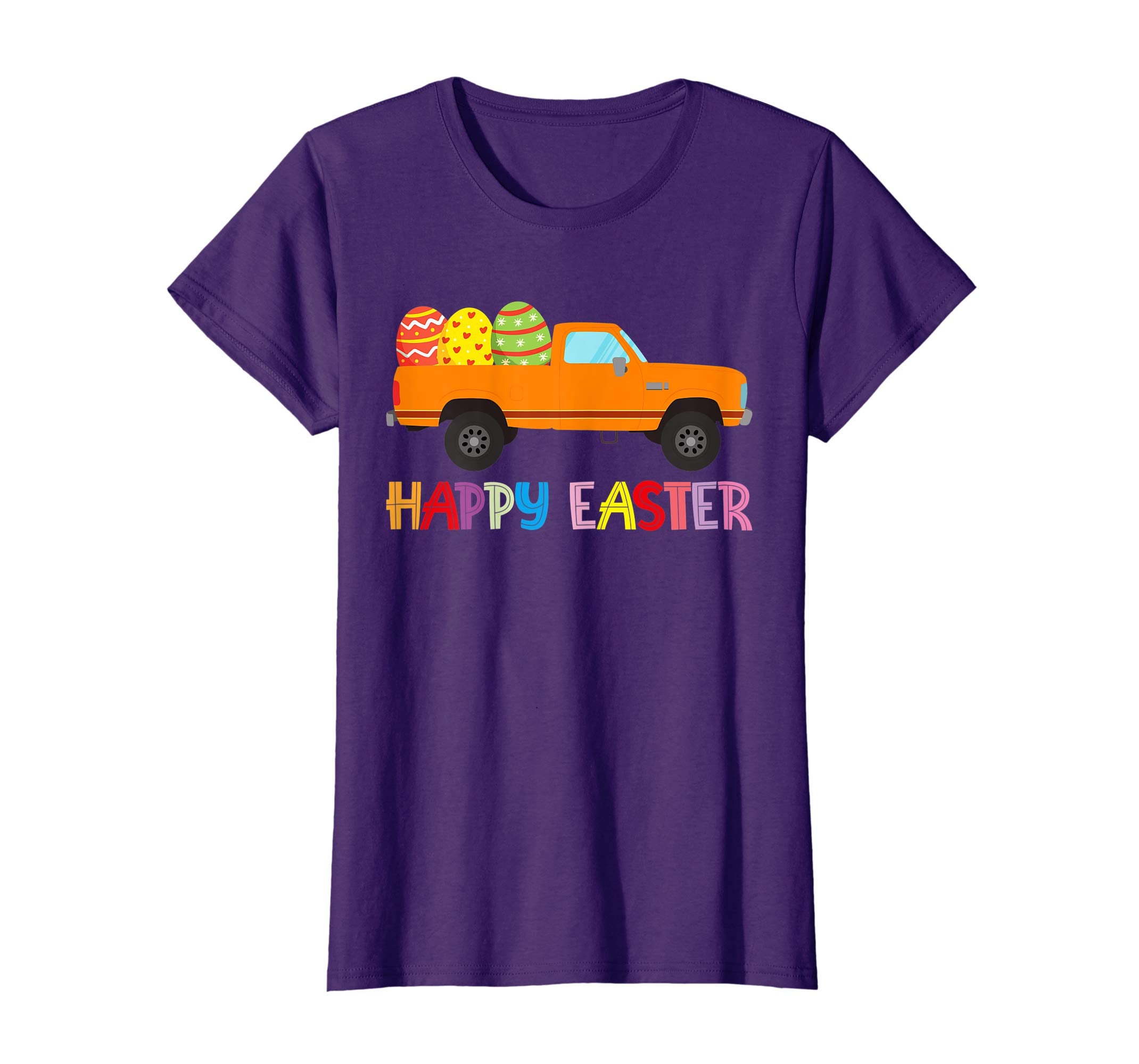 Happy Easter Truck Egg Hunt Is On Kids Boys Girls Shirt Gift