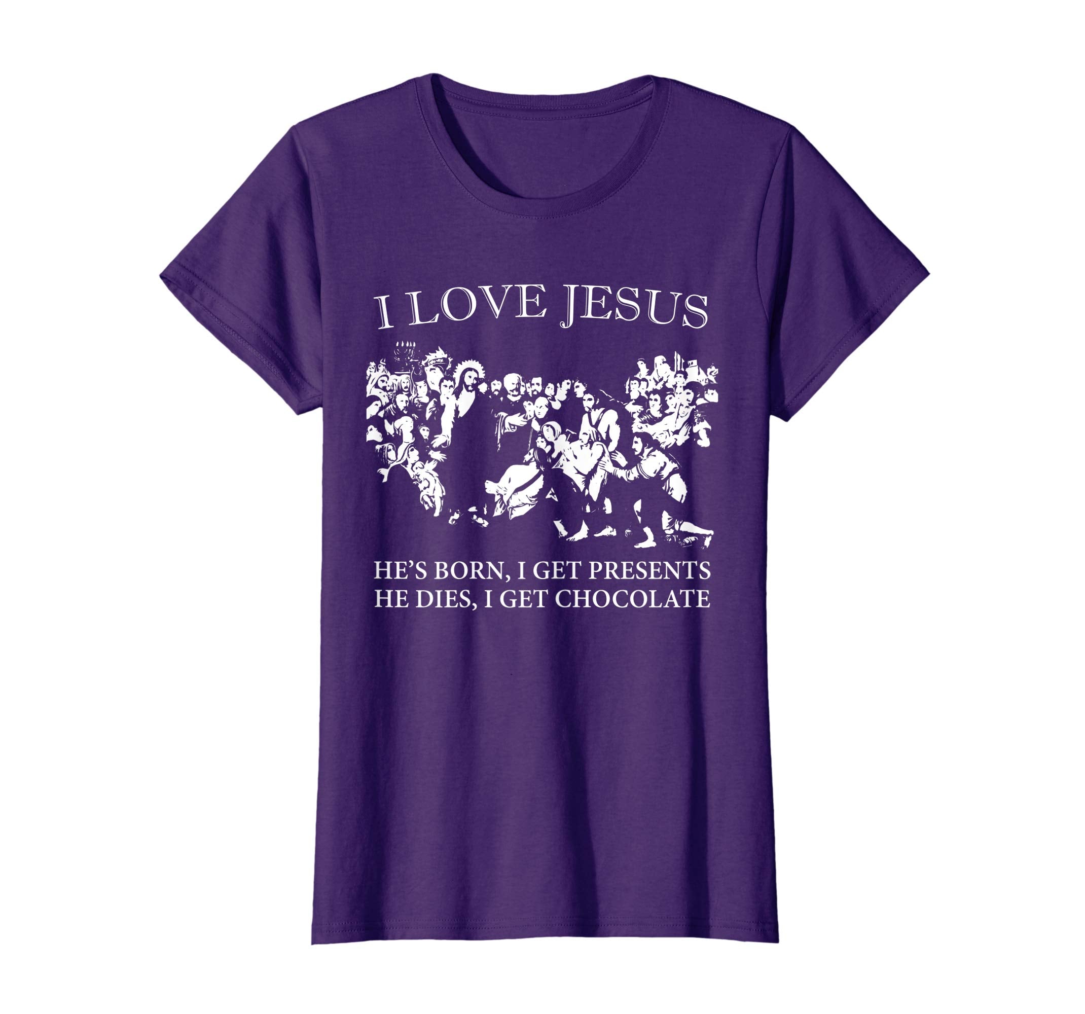 I Love Jesus Atheist T Shirt Presents &amp; Easter Chocolates