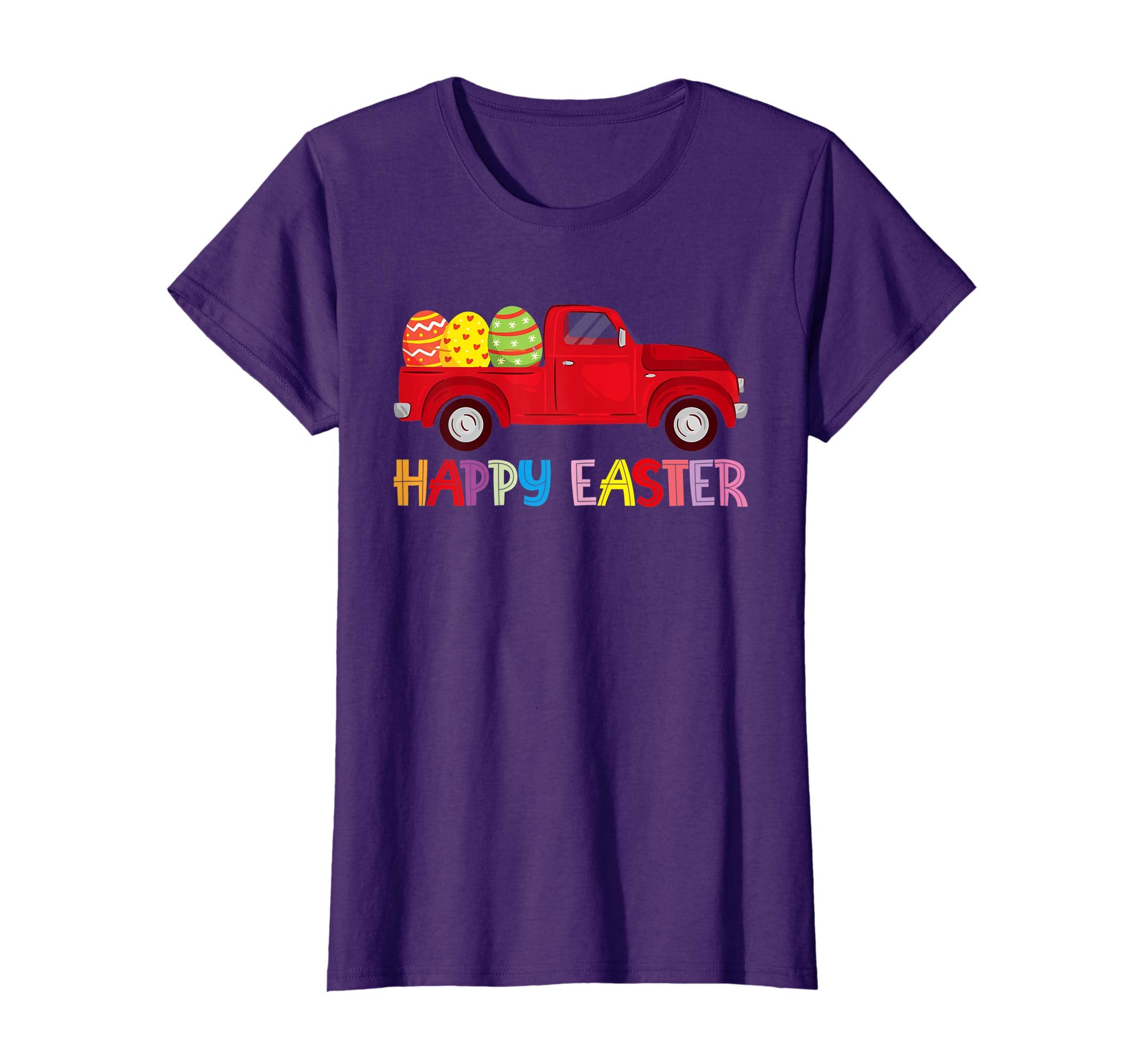 Happy Easter Truck Egg Hunt Is On Kids Boys Girls Shirt Gift