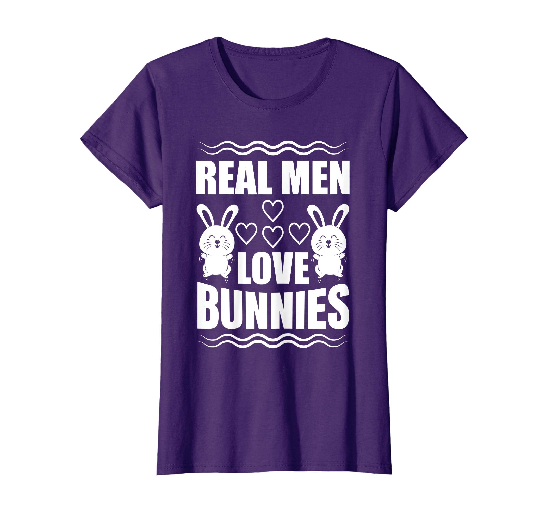 Funny Easter Bunny TShirt for men Real Men love Bunnies