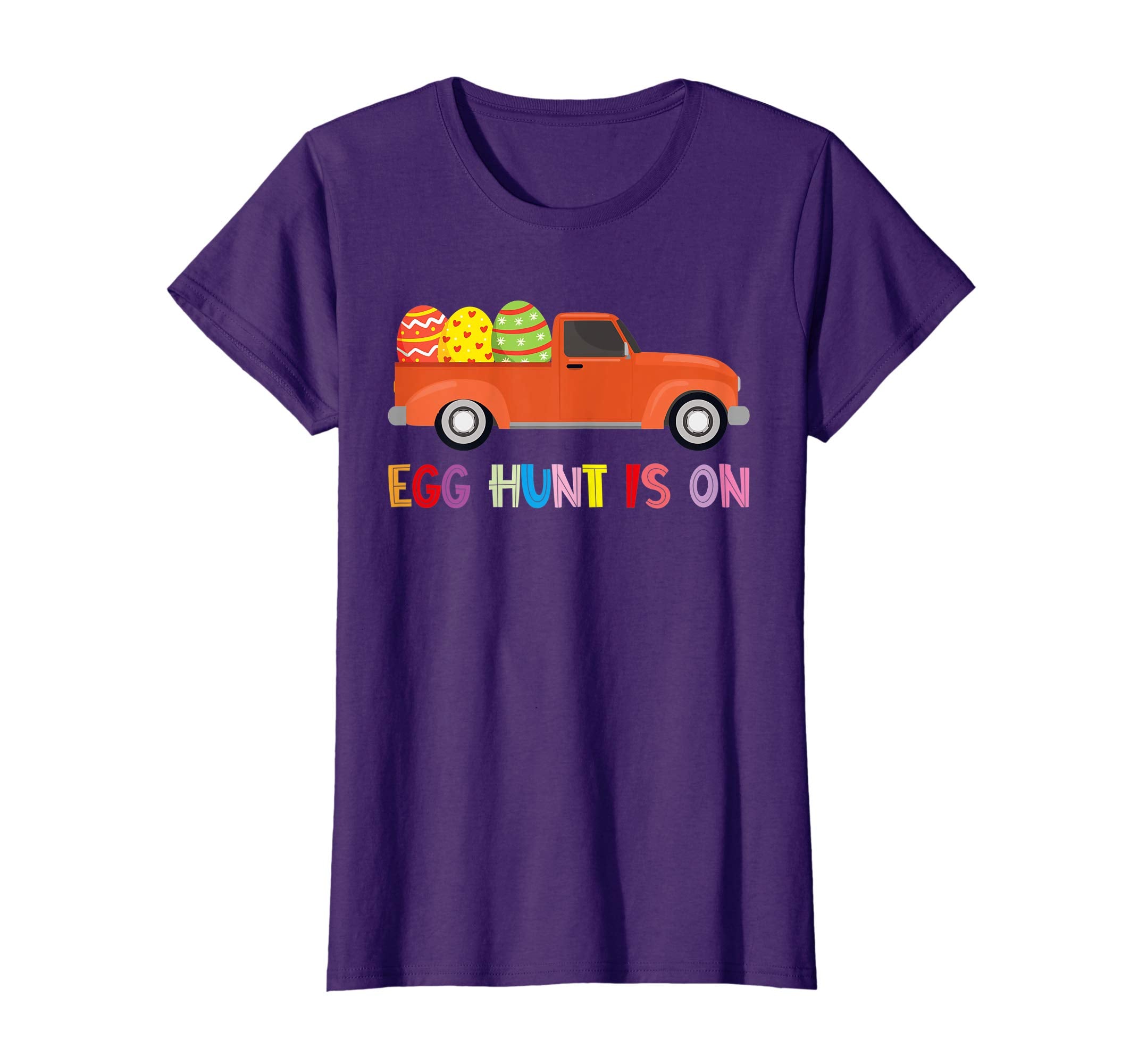 Happy Easter Truck Egg Hunt Is On Kids Boys Girls Shirt Gift