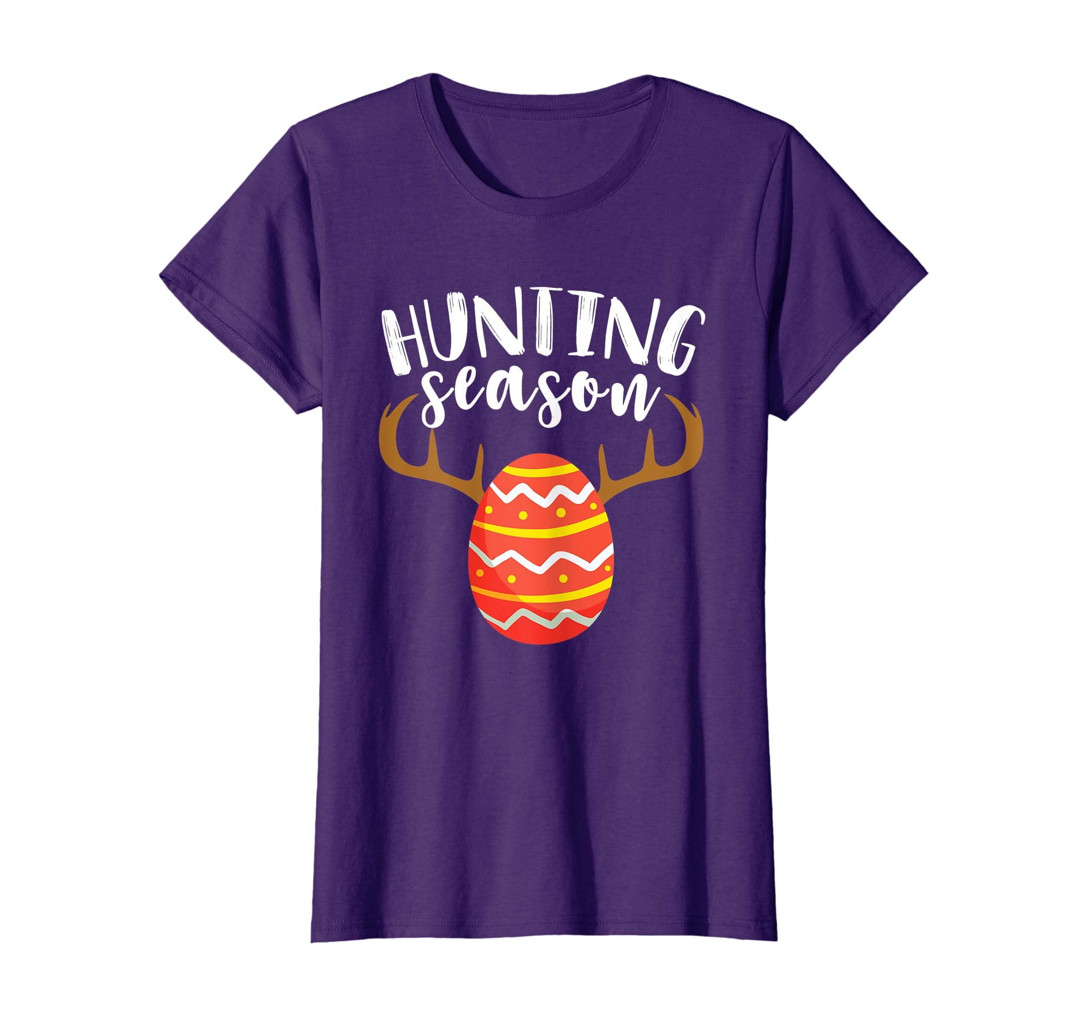 Hunting Season Egg Hunt Happy Easter T Shirt Kids Boys Girls