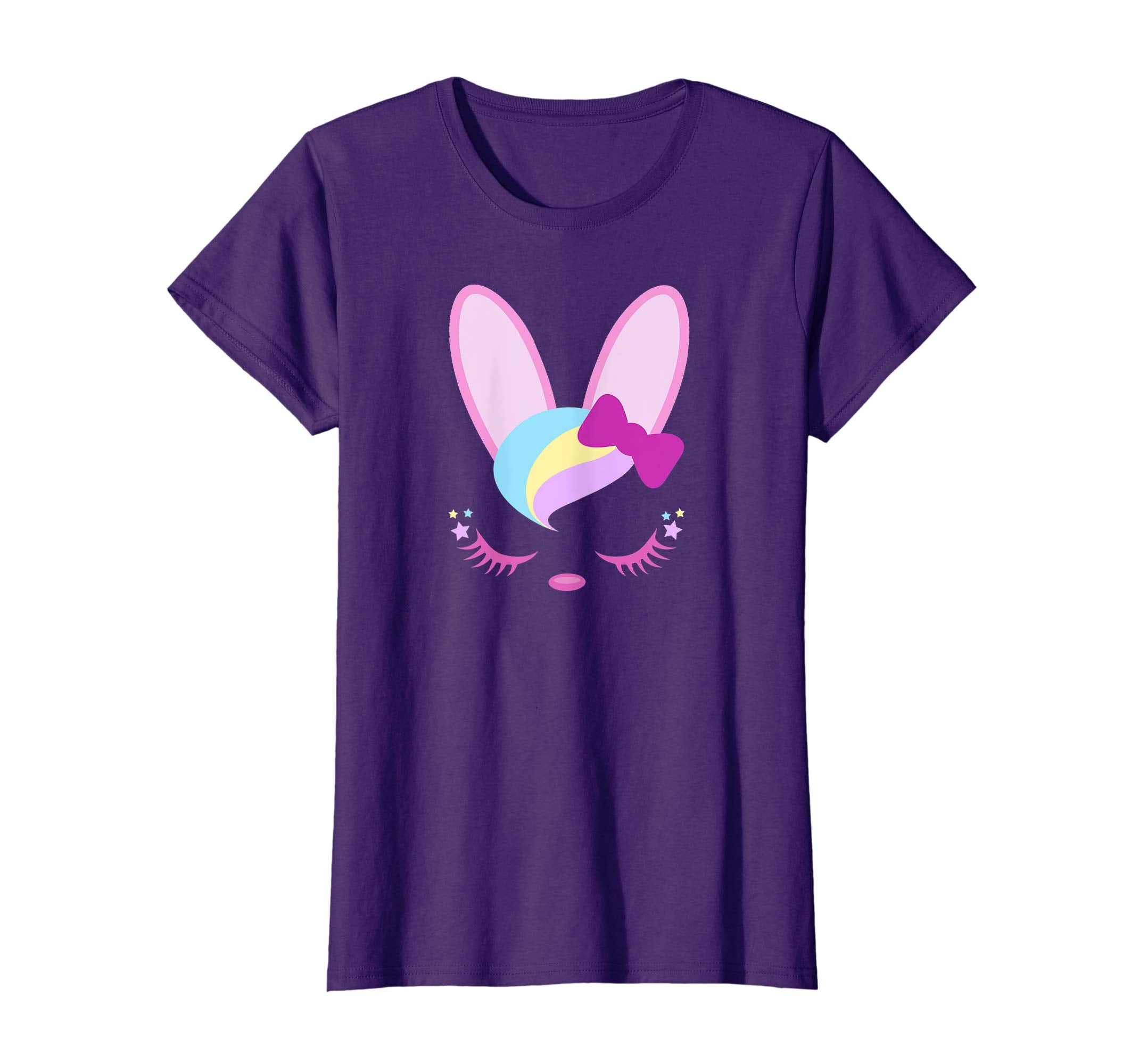 Easter Bunny Sleeping Face Shirt Girls Kids Toddlers Bunnies
