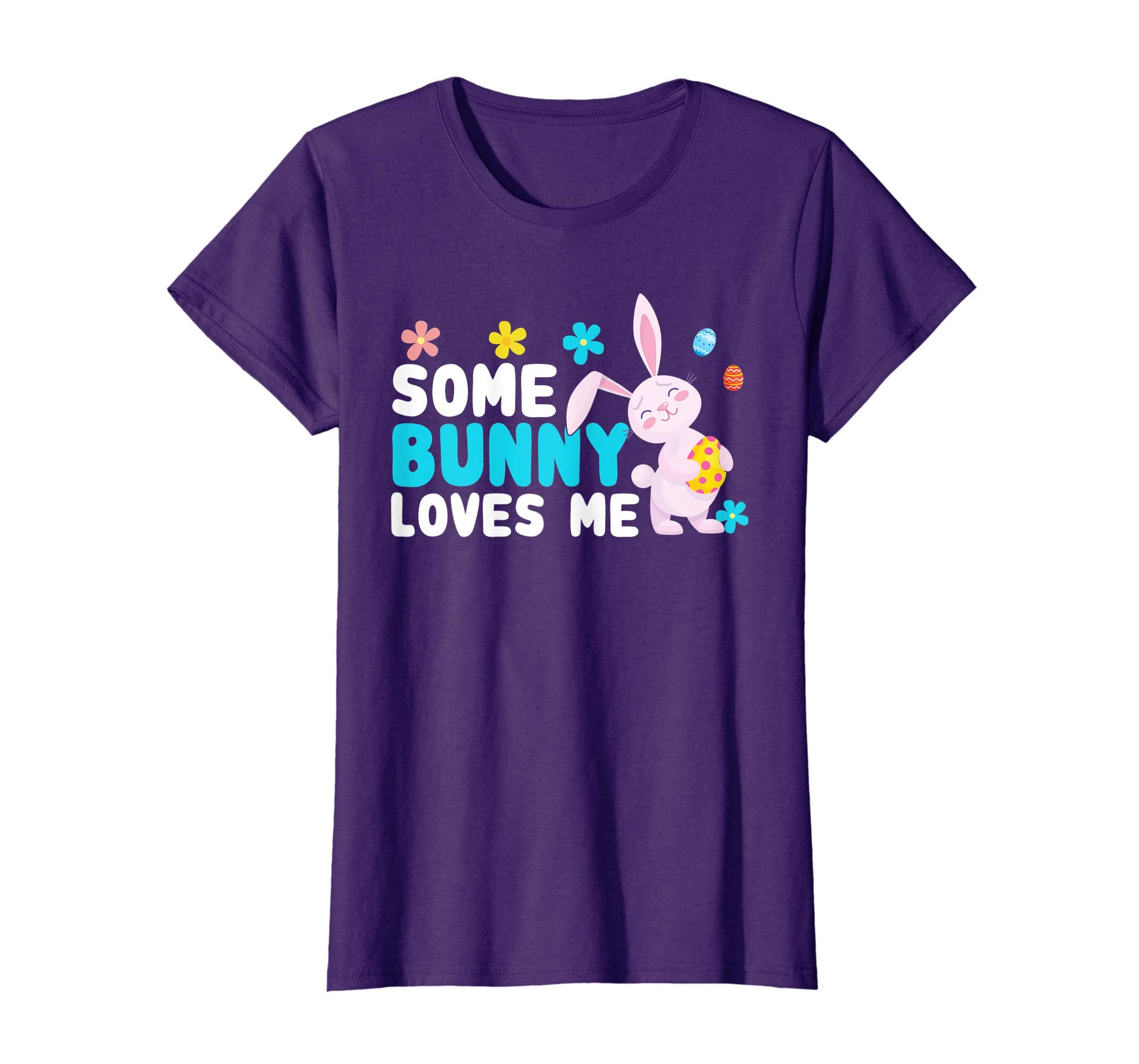 Easter T-Shirt Some Bunny Loves Me Cute Pun Rabbit