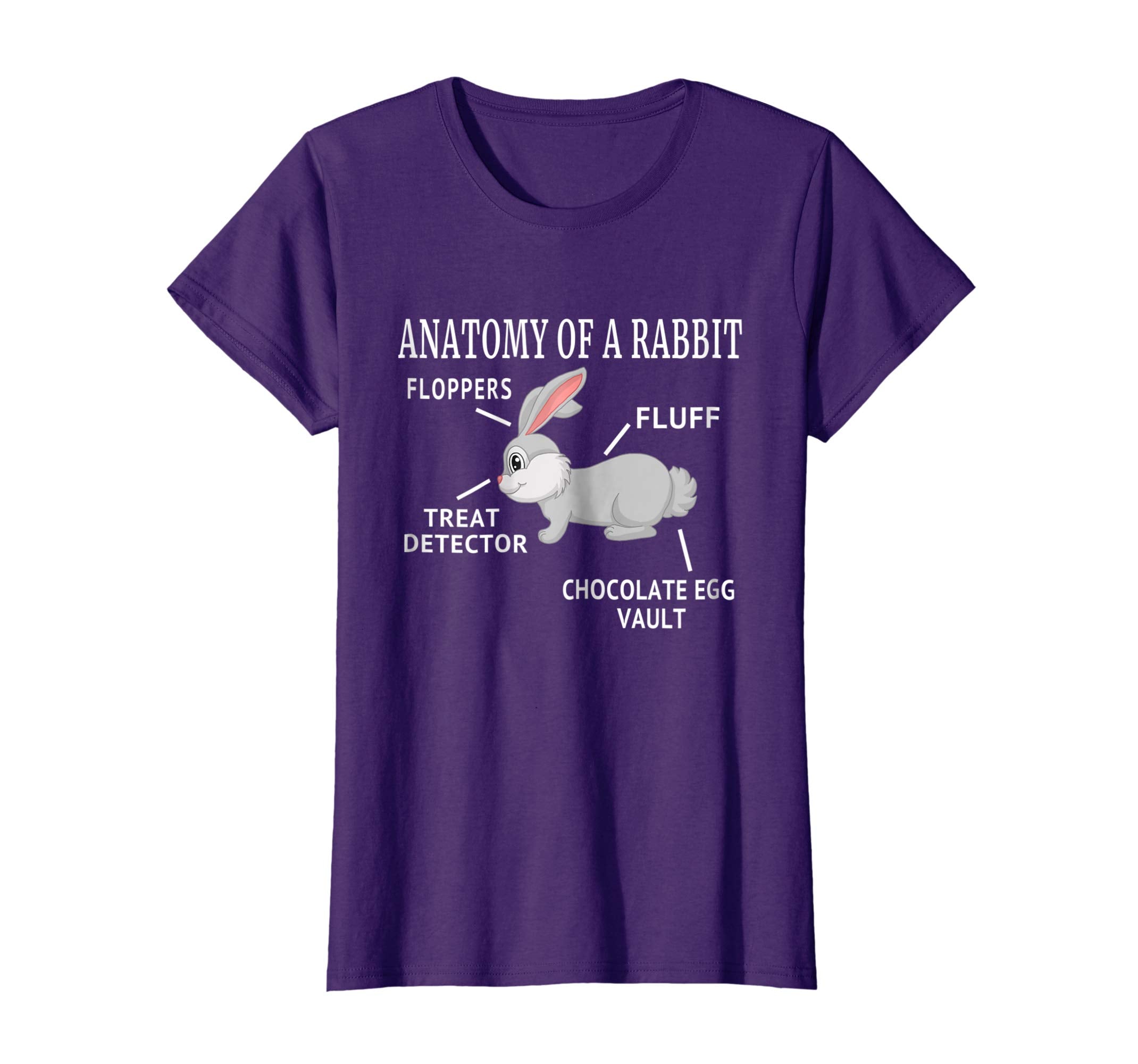 Anatomy of a Rabbit Easter Bunny Shirt Boys Girls Adult