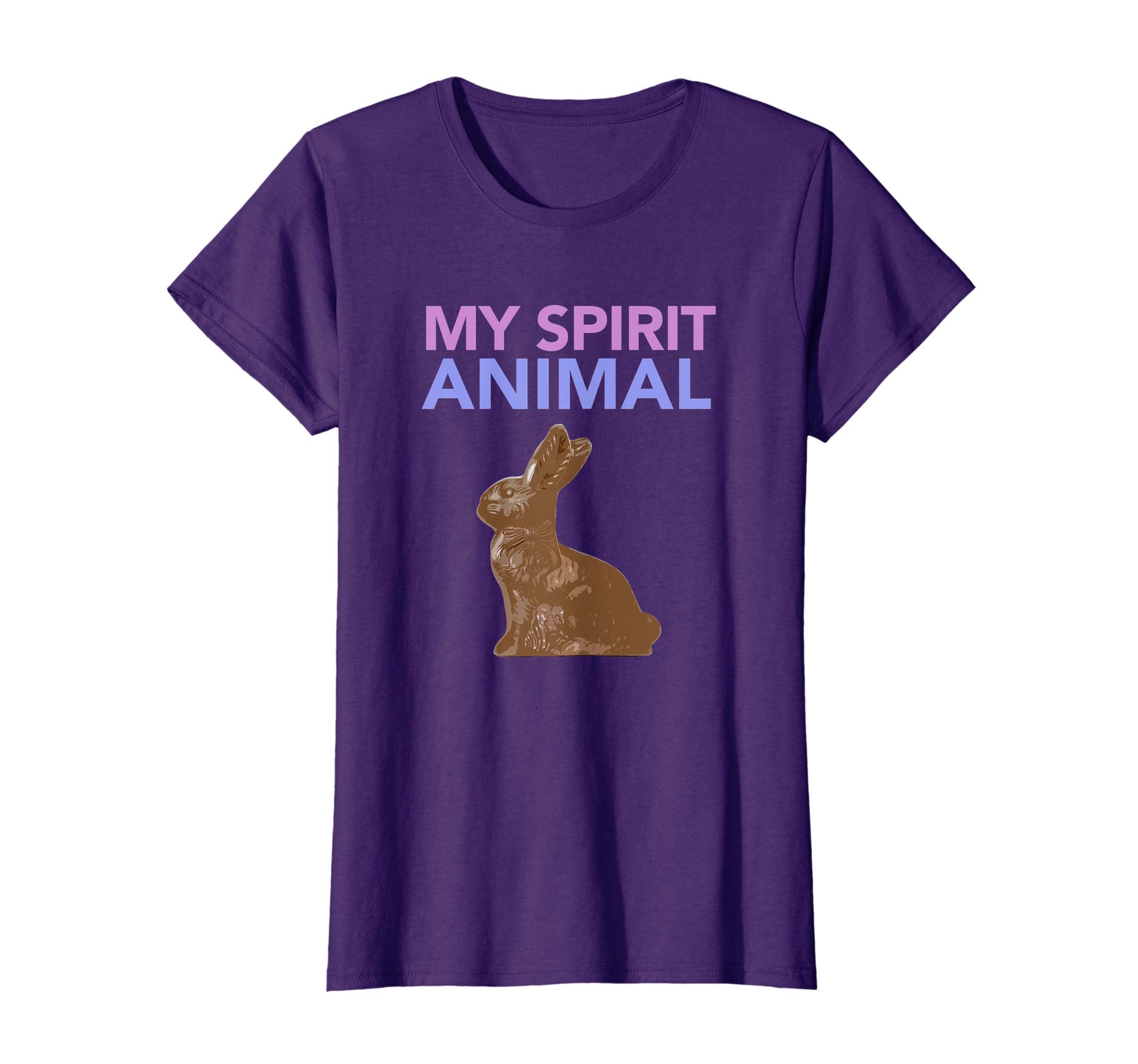 Chocolate Easter Bunny Spirit Animal Funny T-Shirt