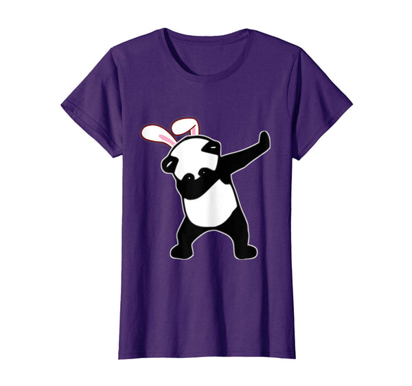 Easter Bunny Dabbing Panda Bear Tshirt Rabbit Ears Gift