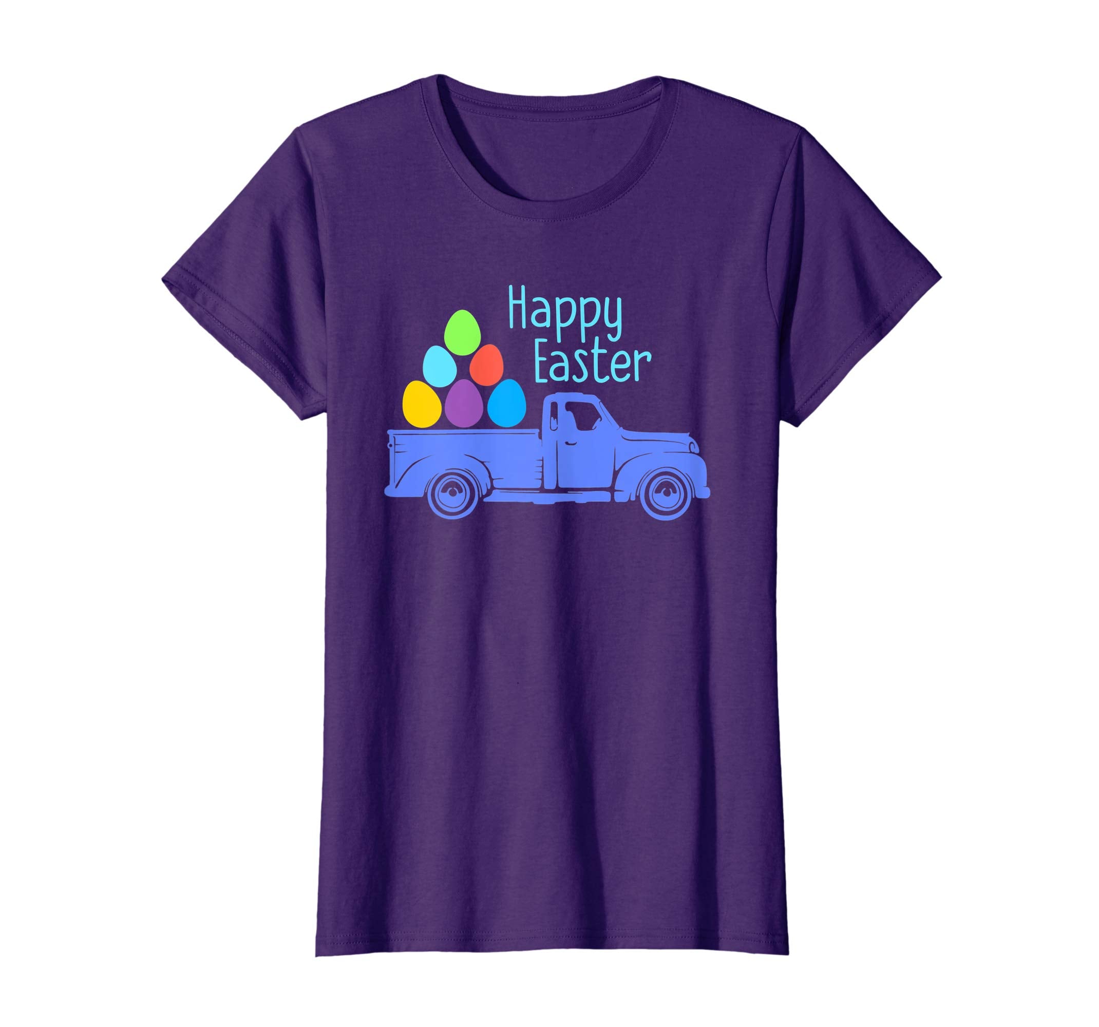 Easter Egg Hunt Truck T-Shirt Boys Girls Kids Toddlers