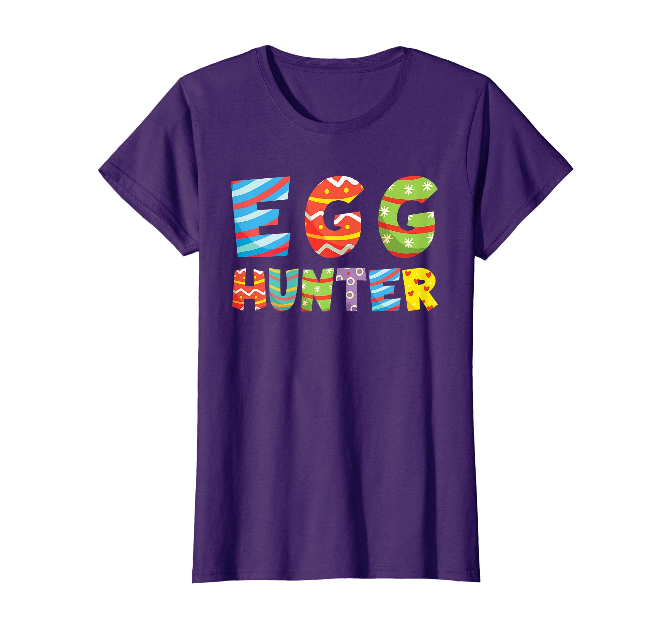 Egg Hunter Funny Easter Shirt Easter Egg Bunny Shirt Kids