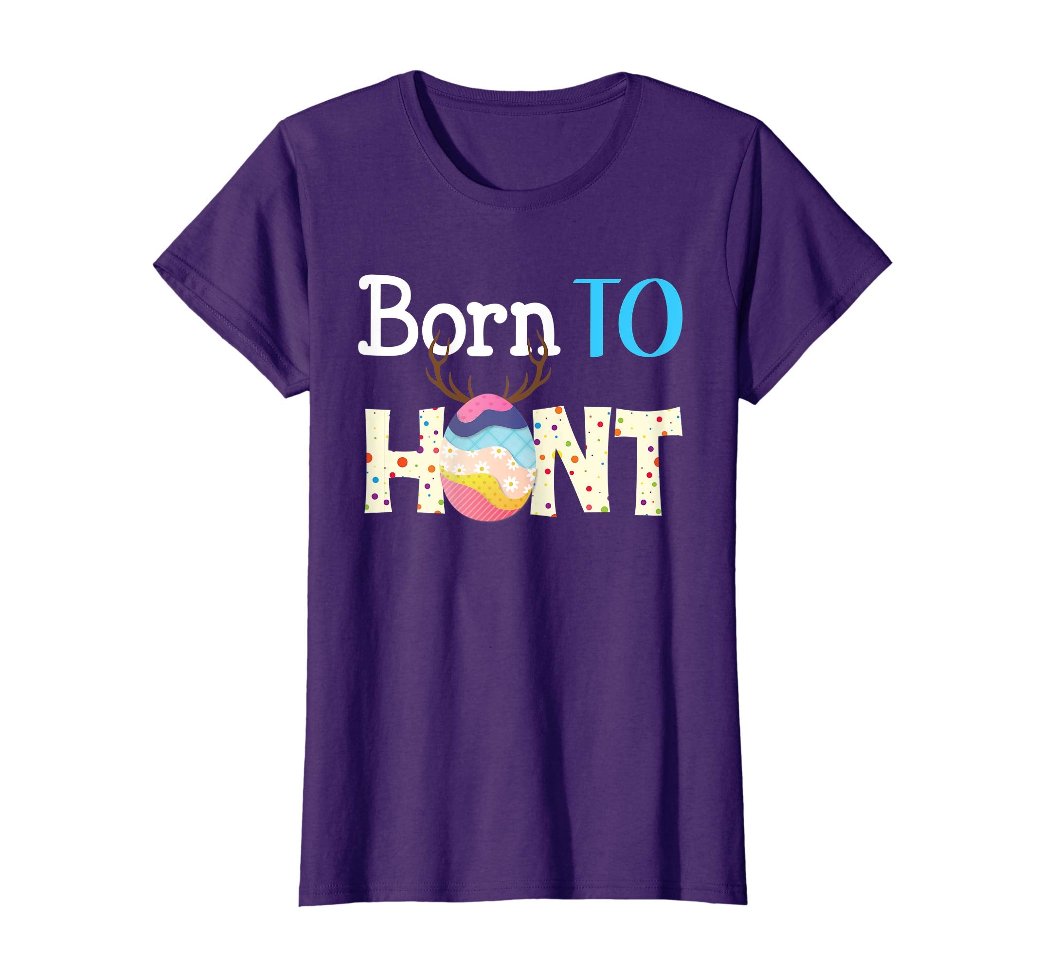 Born To Hunt Funny Eggs Hunting Easter Day T-Shirt Boys Girl