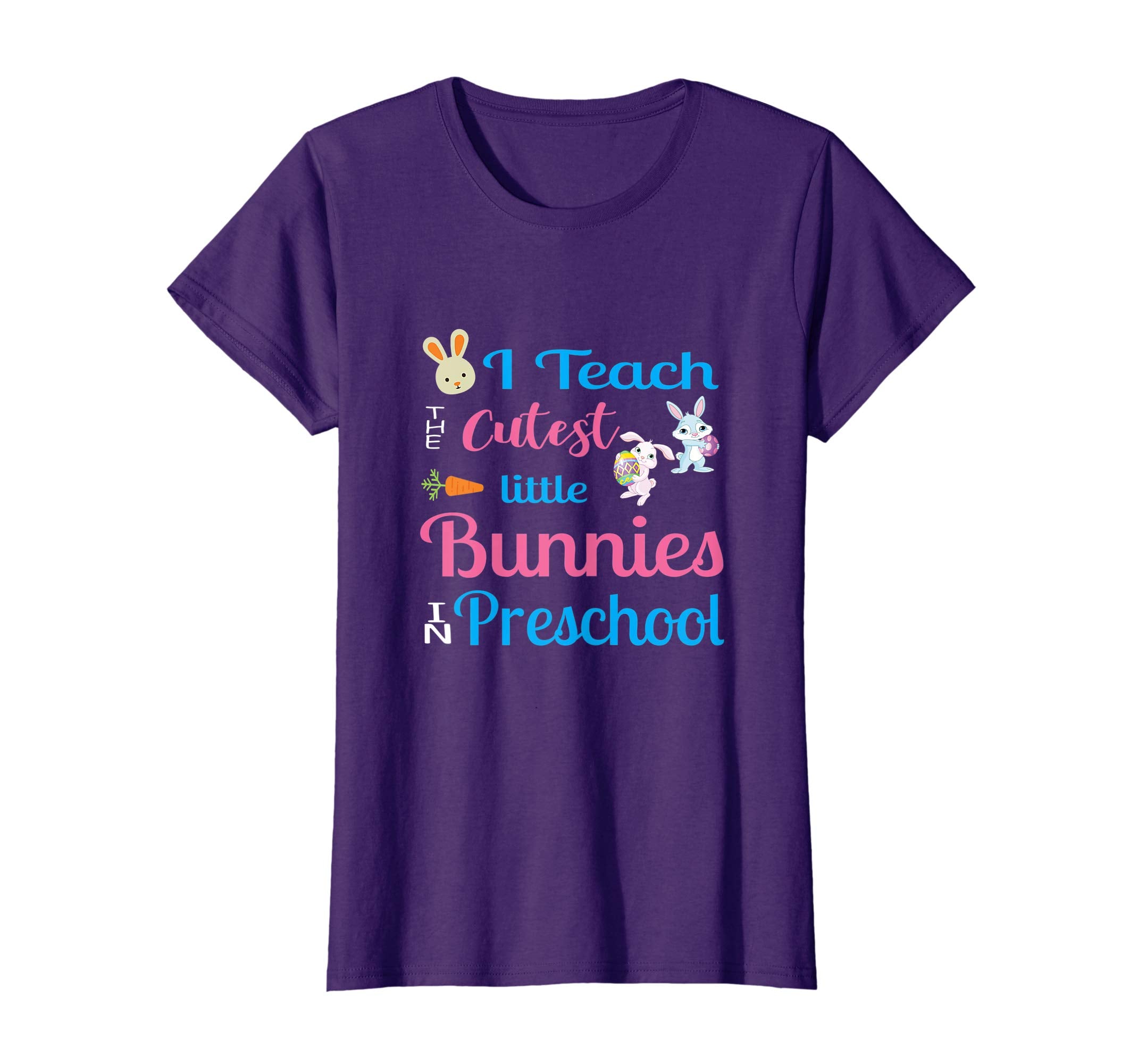 Teacher preschool bunny Easter tshirt gifts