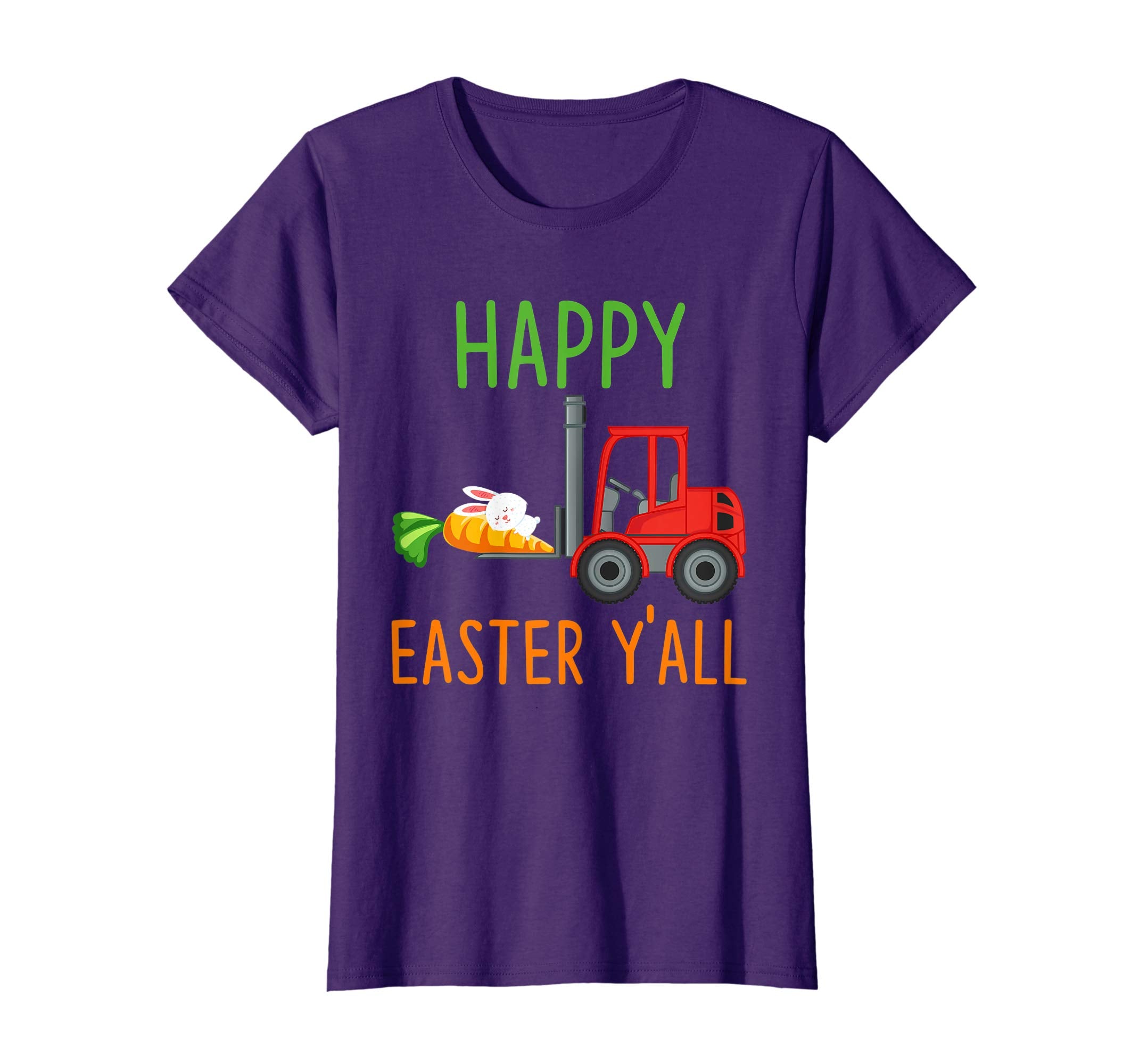 Forklift Happy-Easter-Y'all T-shirt Hunting-Season-Egg