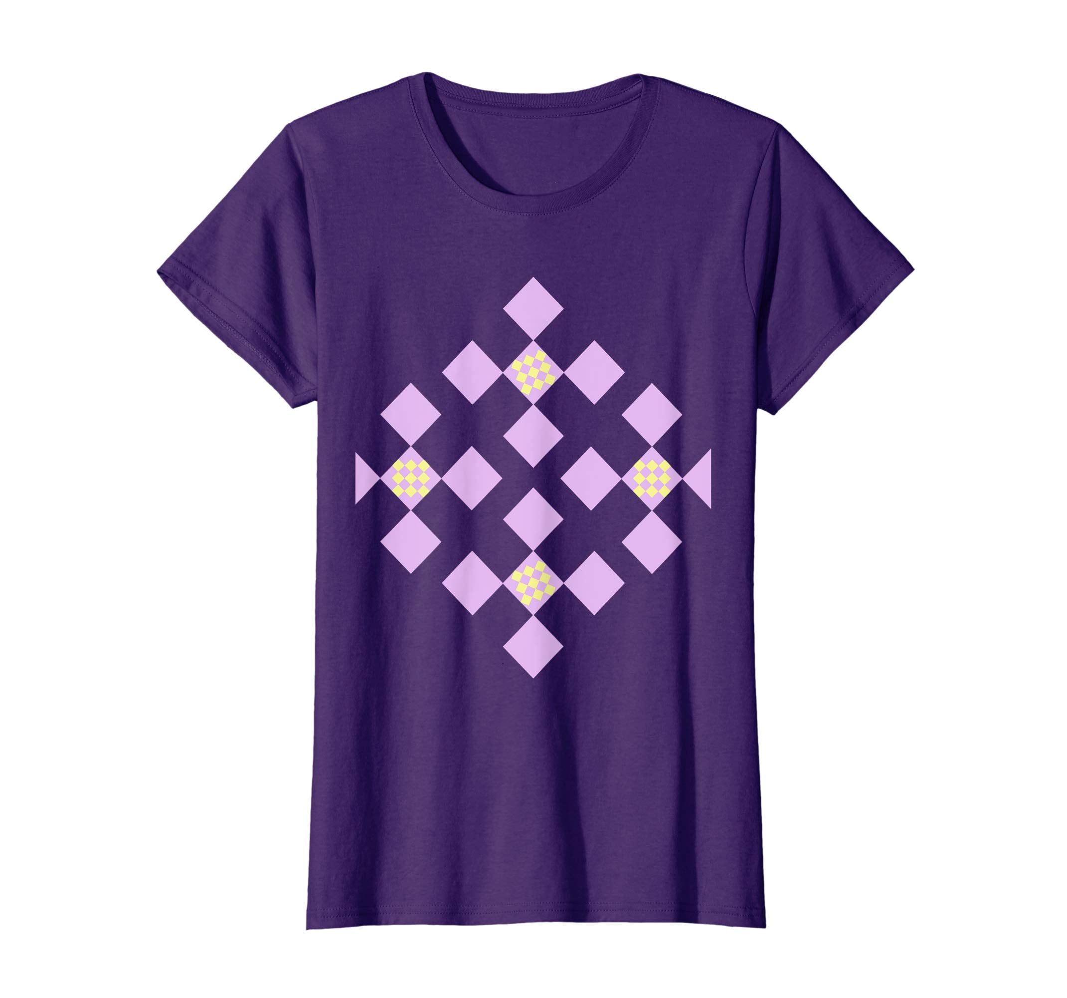 Easter Argyle Lavender Pastel Diamond Shape T-Shirt