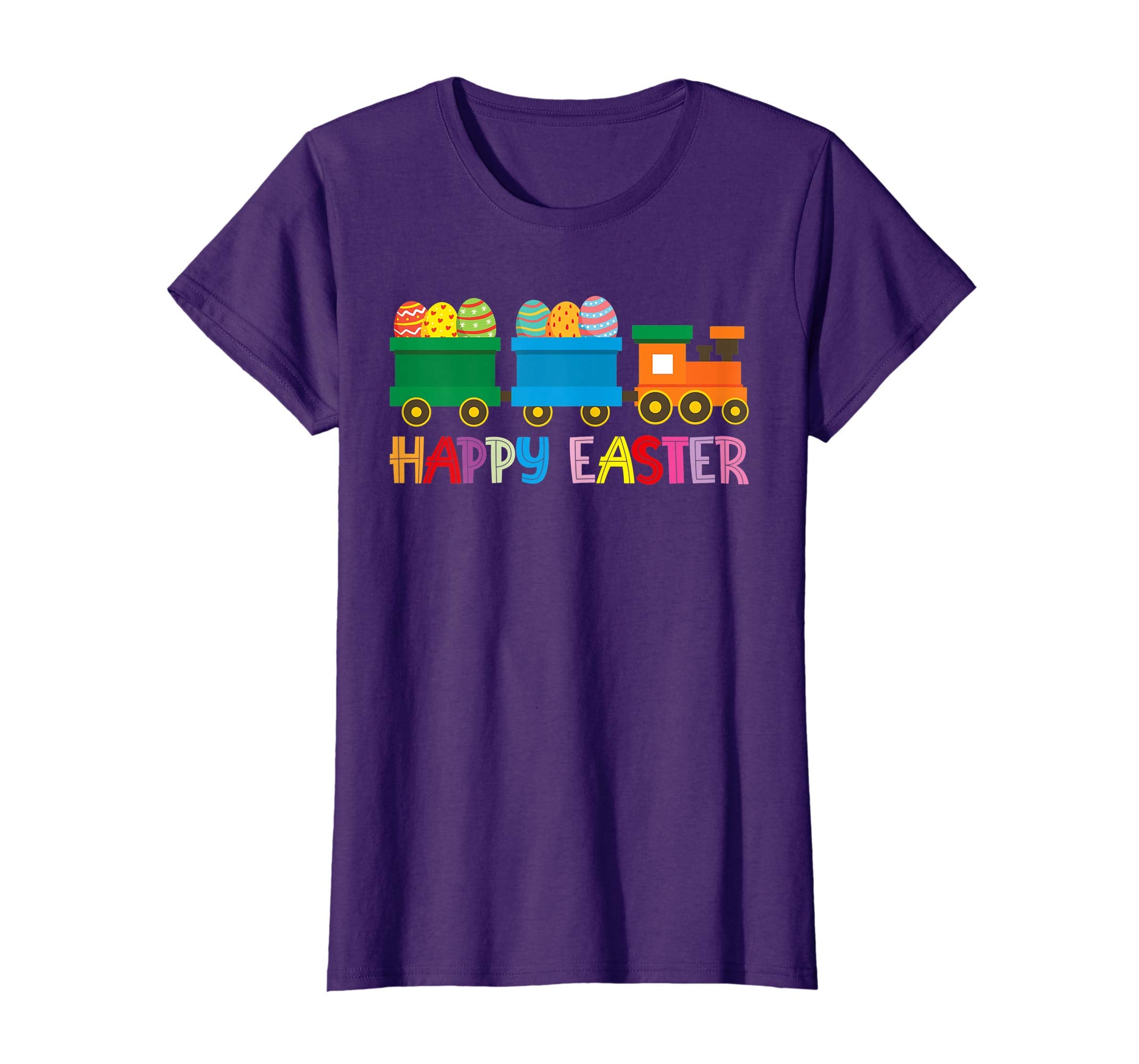 Happy Easter Train Egg Hunt Kid Boys Girls Outfit Gift Shirt