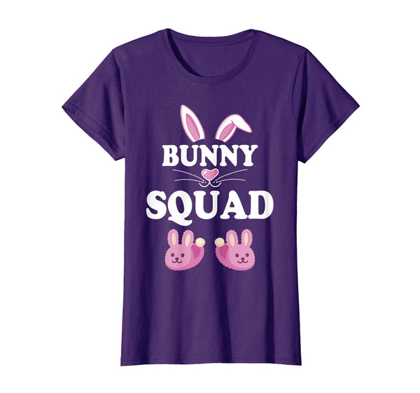 Rabbit Bunny Emotion Faces Happy Easter Shirt Bunny Squad