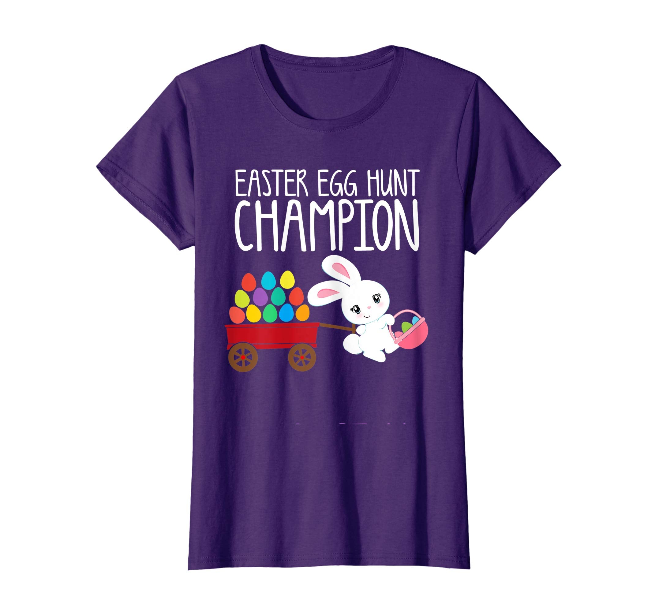 Easter Bunny Shirt Girl Kid Toddler EASTER EGG HUNT CHAMPION