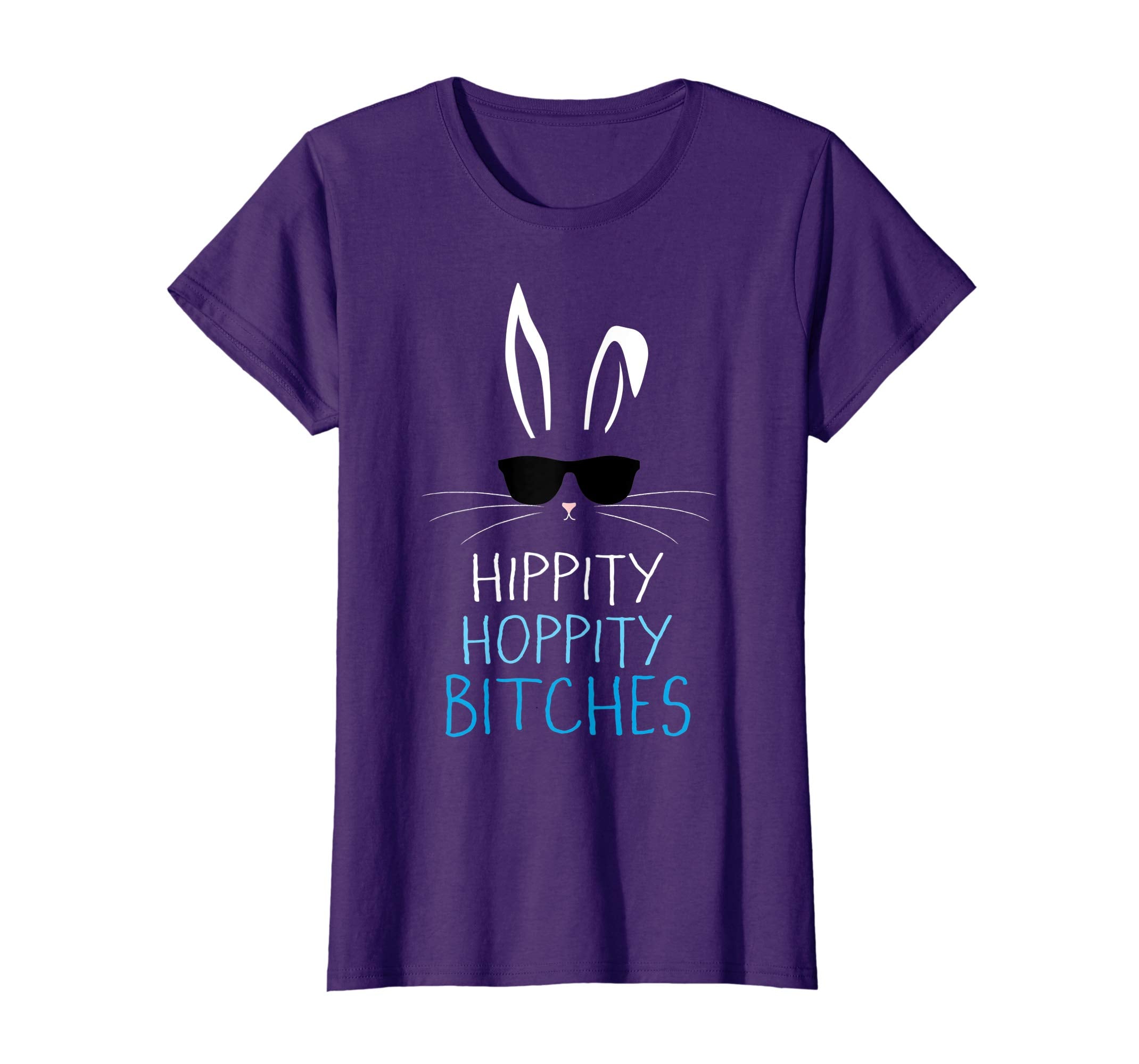 Funny Sarcastic Easter Bunny Shirt Hippity Hoppity Bitches