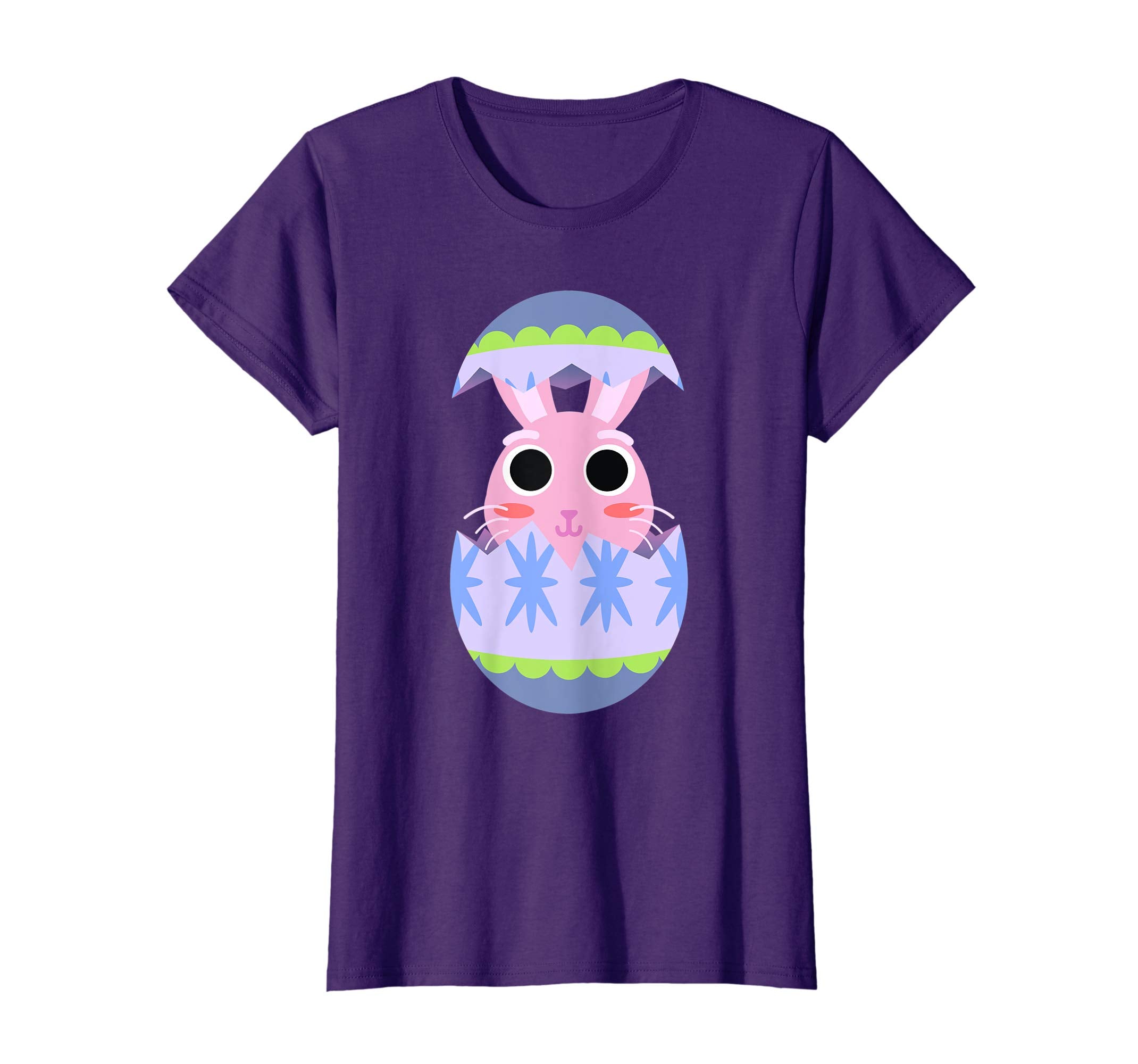 Cute Bunny out of Egg Easter Sunday Tee Happy Easter Tshirt