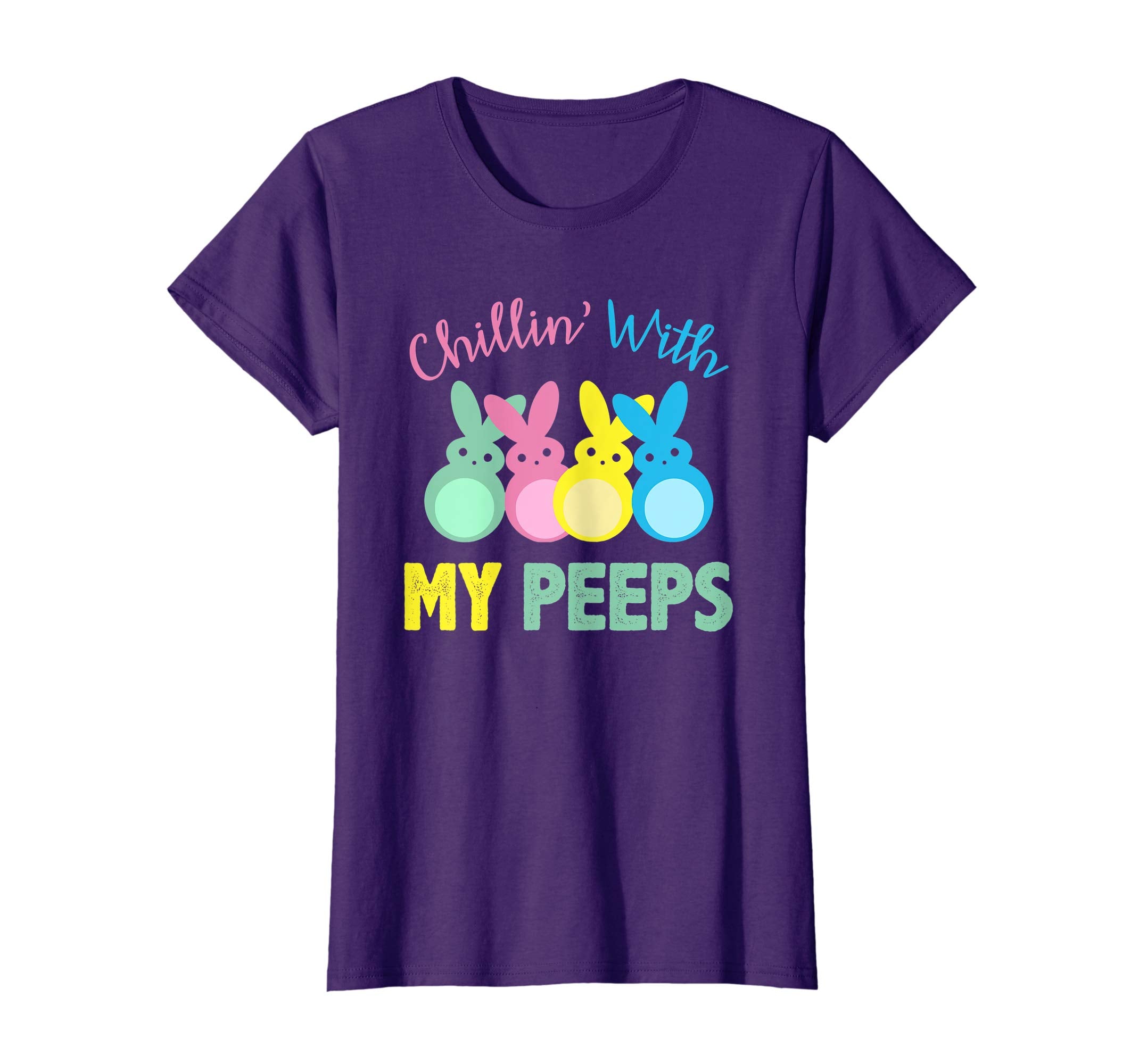 Chillin With My Peeps TShirt Easter Bunny Candy Shirt