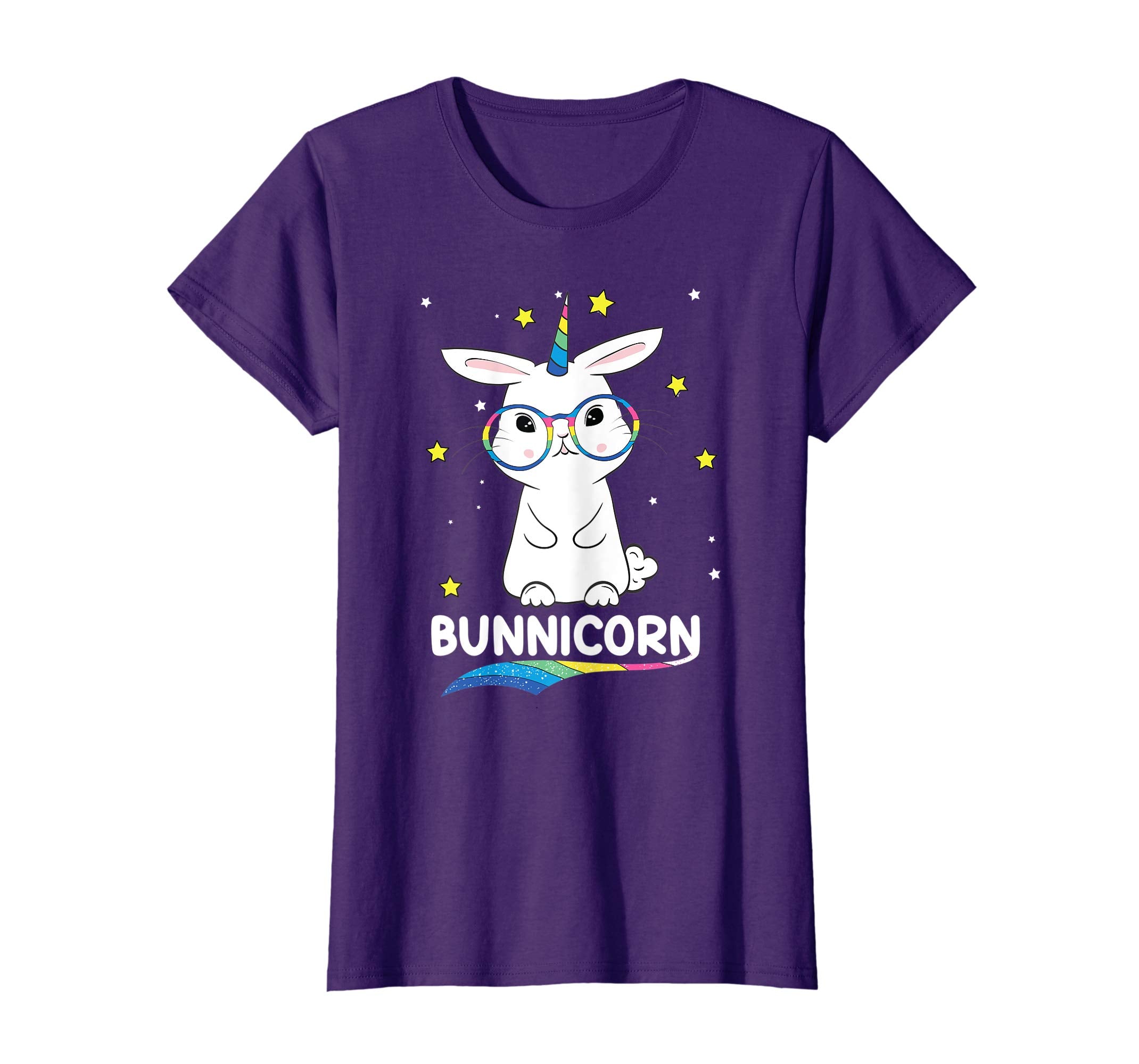 Bunnicorn Bunny Unicorn Happy Easter T-Shirt Rabbit Tees